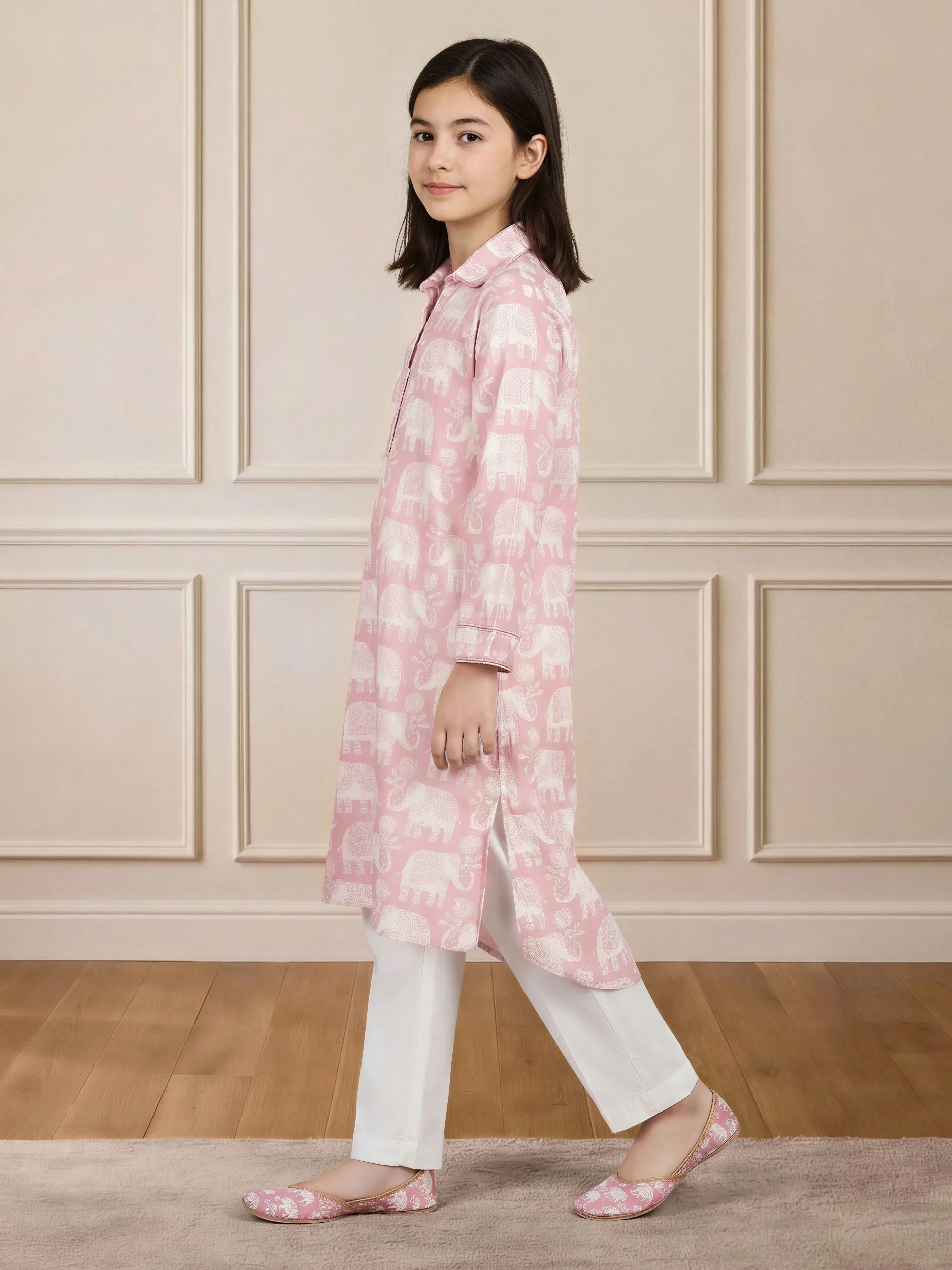 Lawn Texture Tunic (Pret) - Image 2
