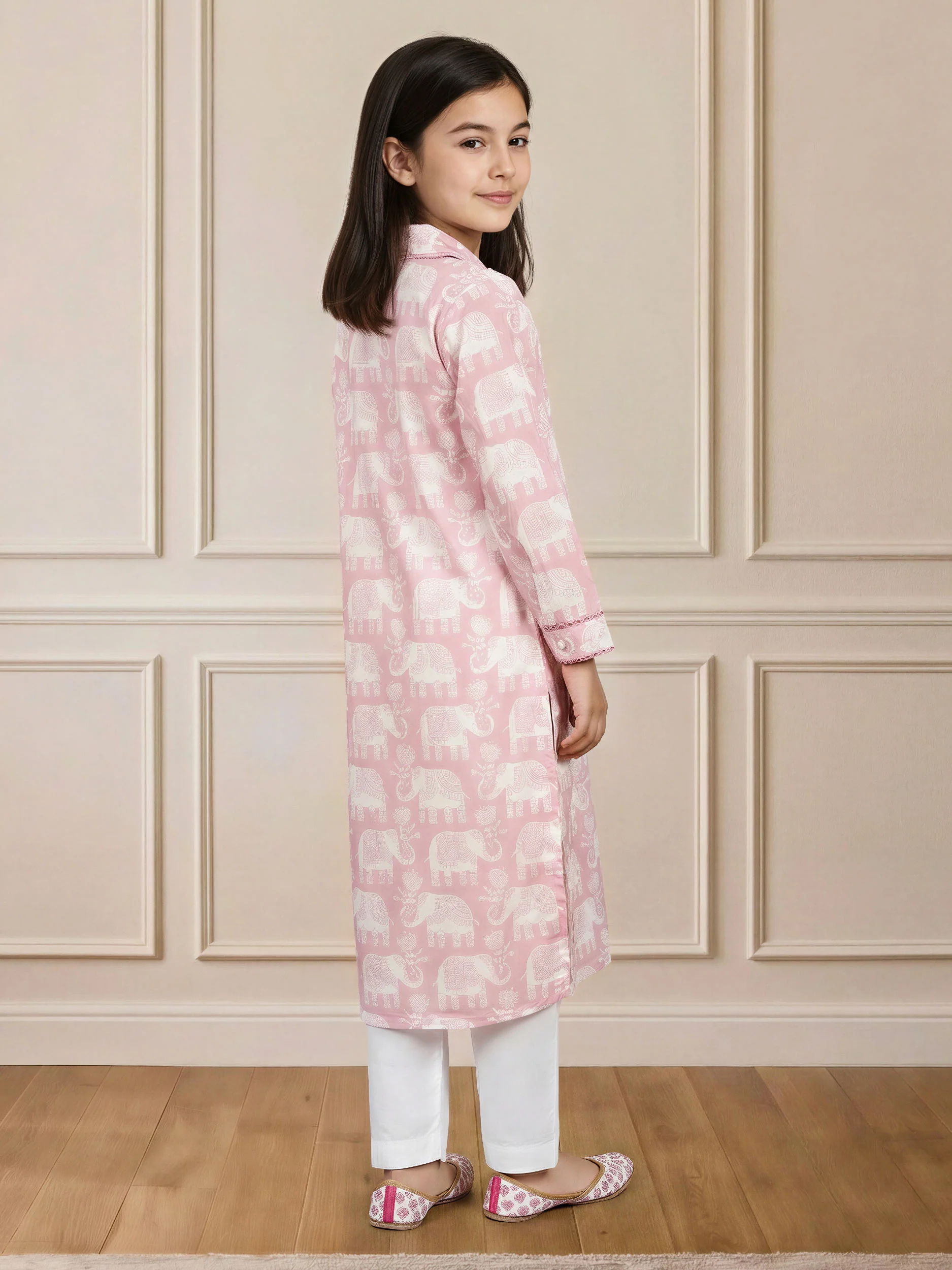Lawn Texture Tunic (Pret) - Image 3