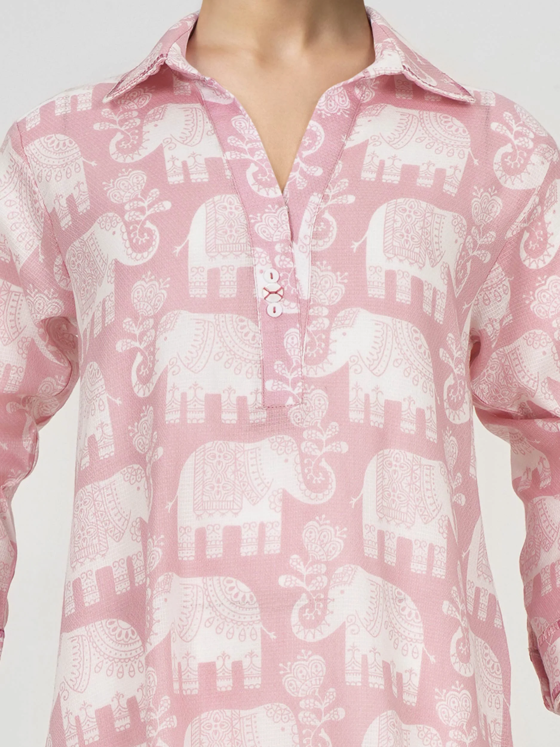Lawn Texture Tunic (Pret) - Image 4