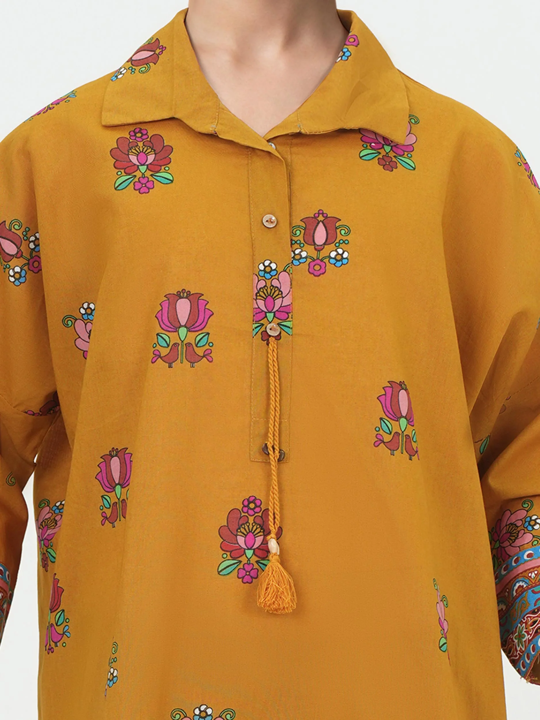 2 Piece Cambric Suit (Pret) - Image 3