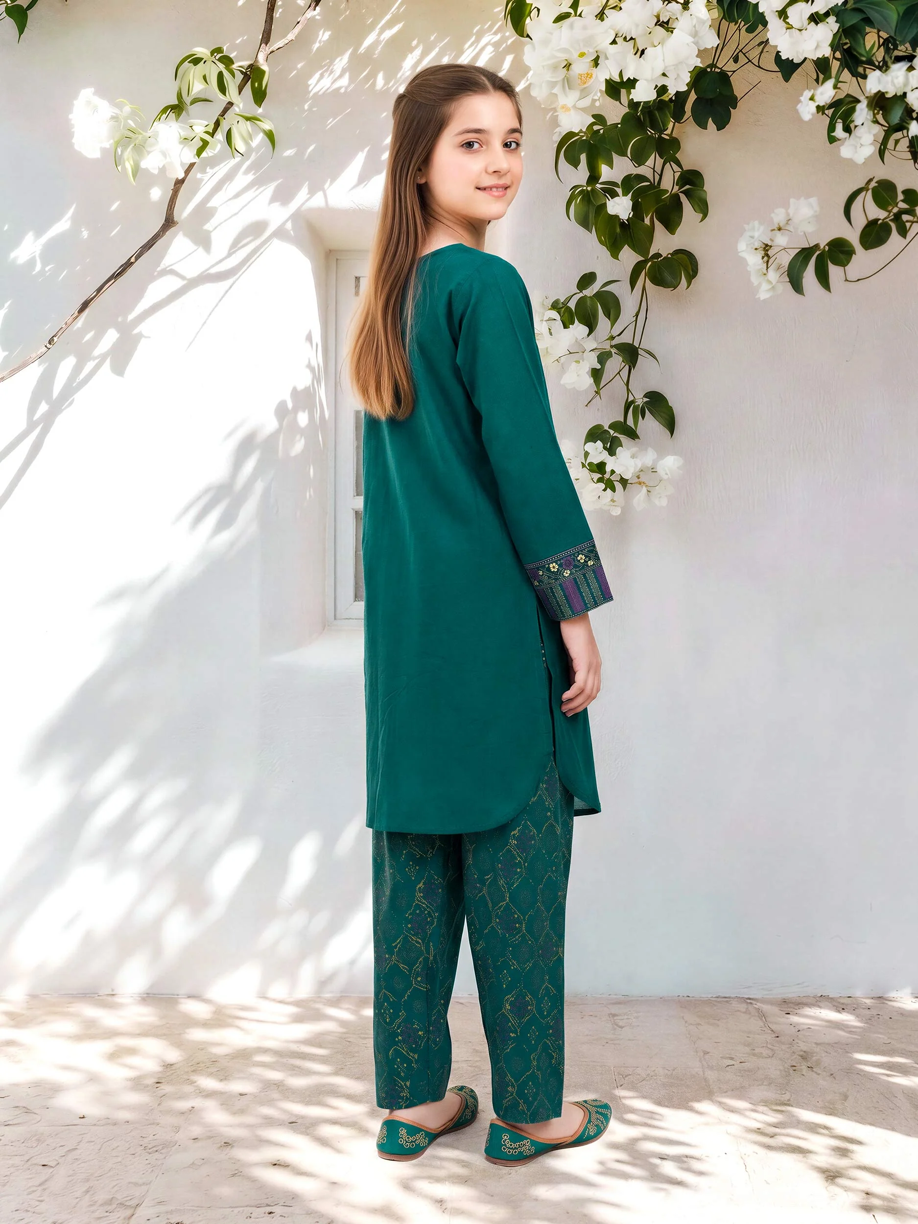 2 Piece Lawn Suit- Embroidered (Pret) - Image 3