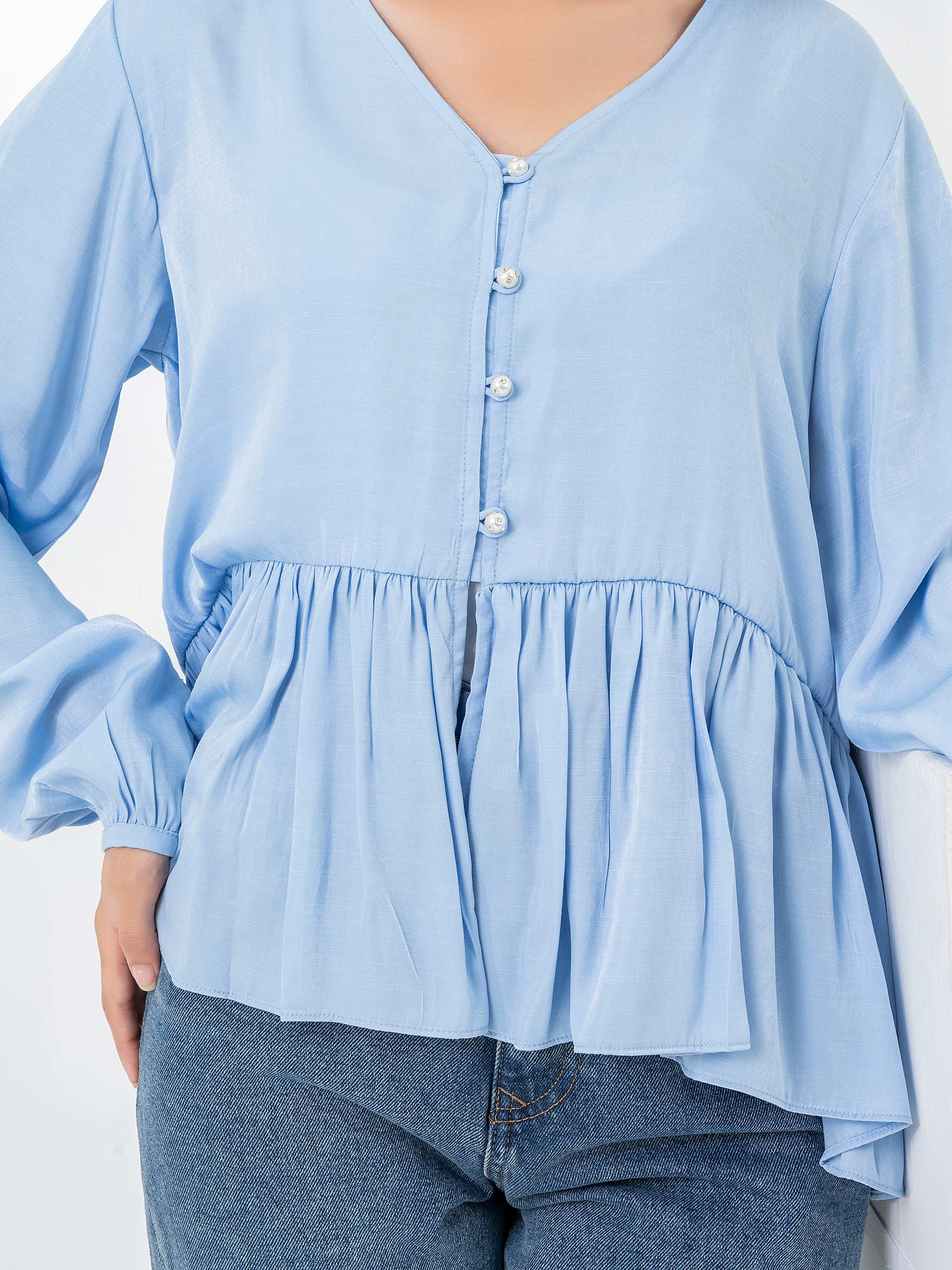Raw Silk Top - Image 6