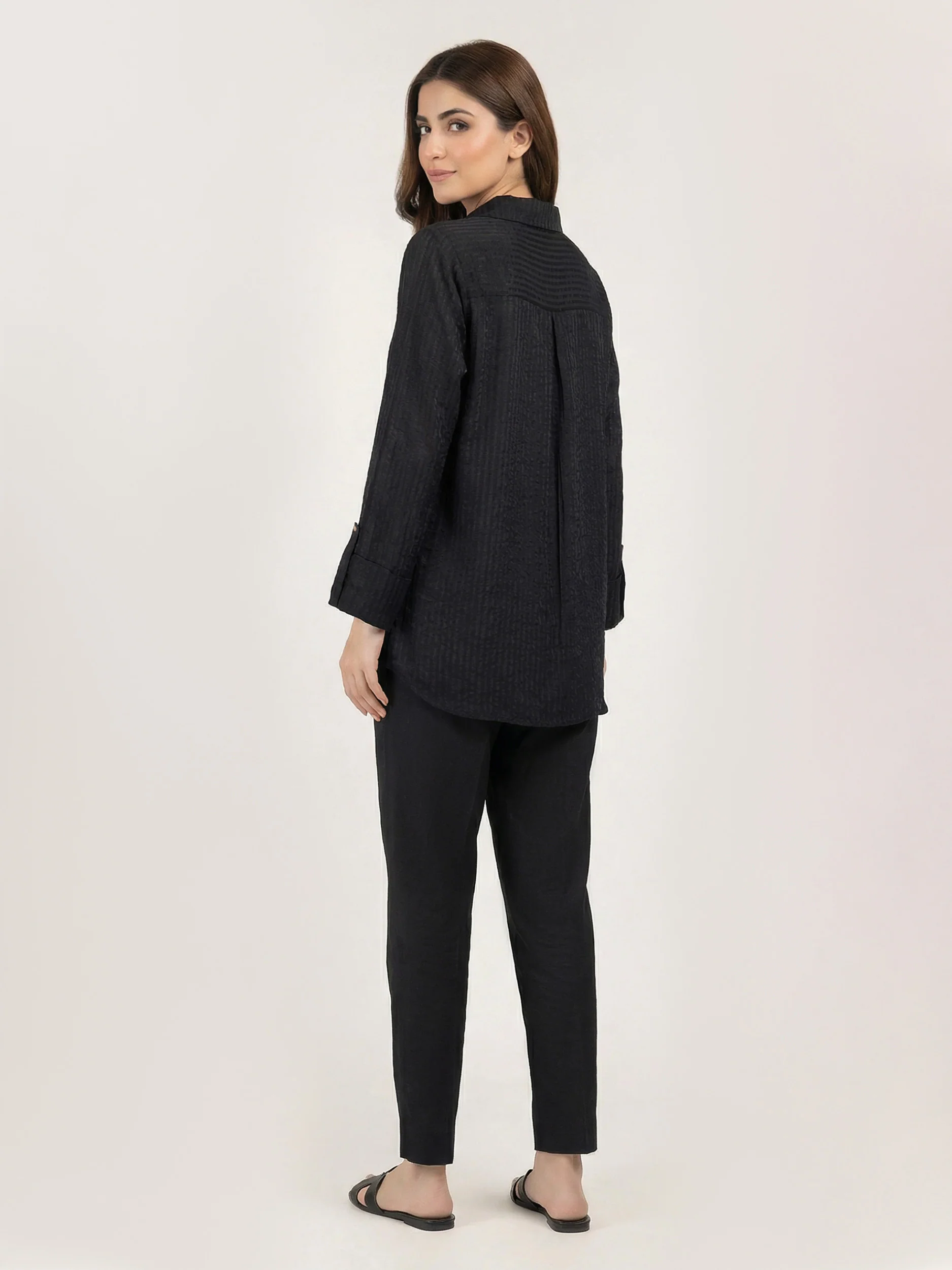 Self Jacquard Top - Image 2