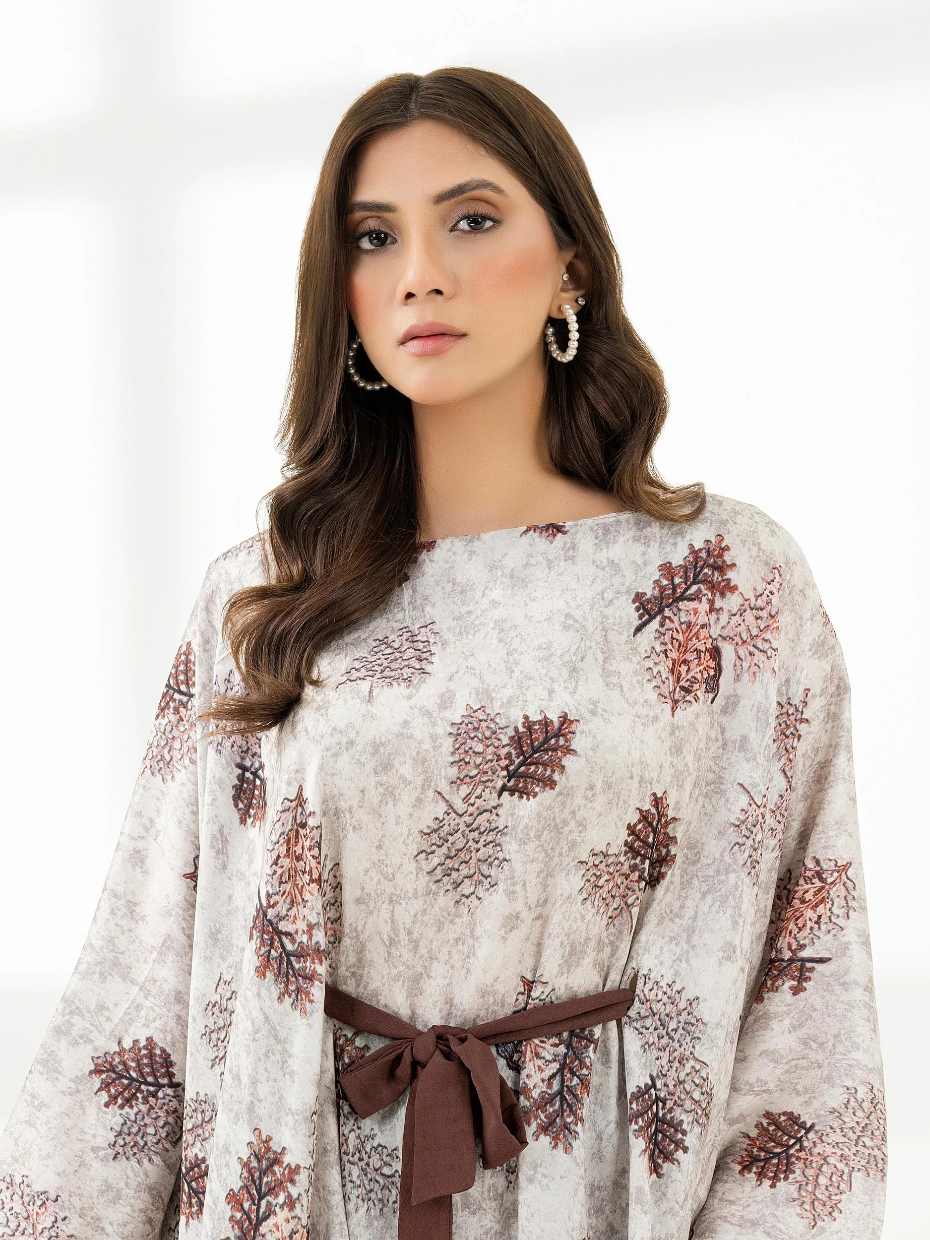 Printed Silk Kaftan - Image 4