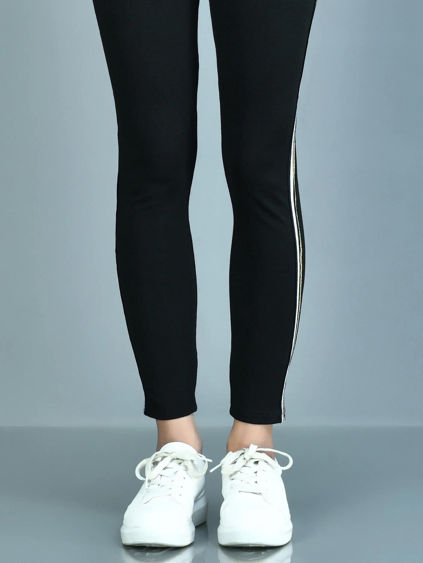 Shimmer Striped Tights - Image 2
