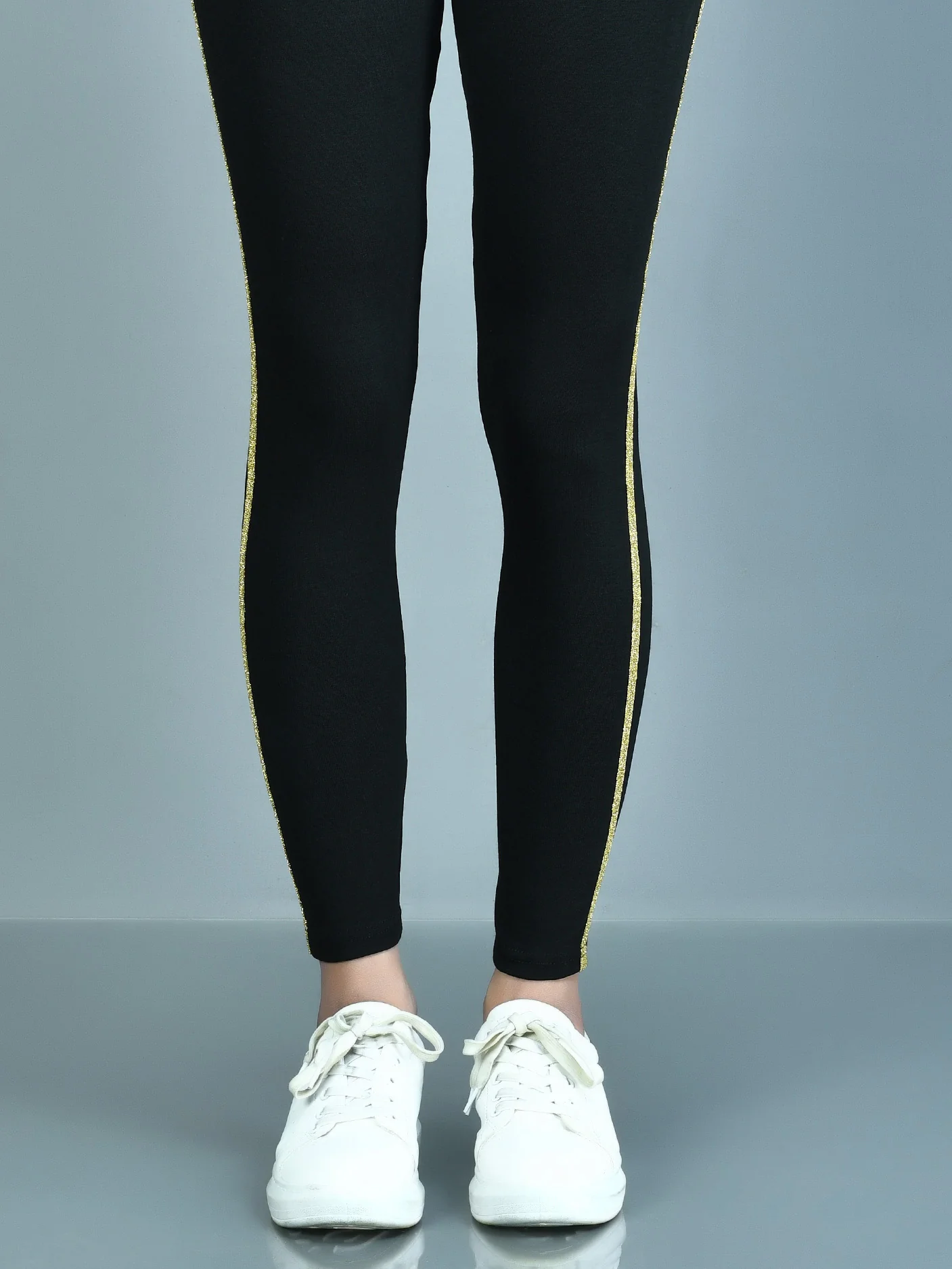Shimmer Striped Tights - Image 2