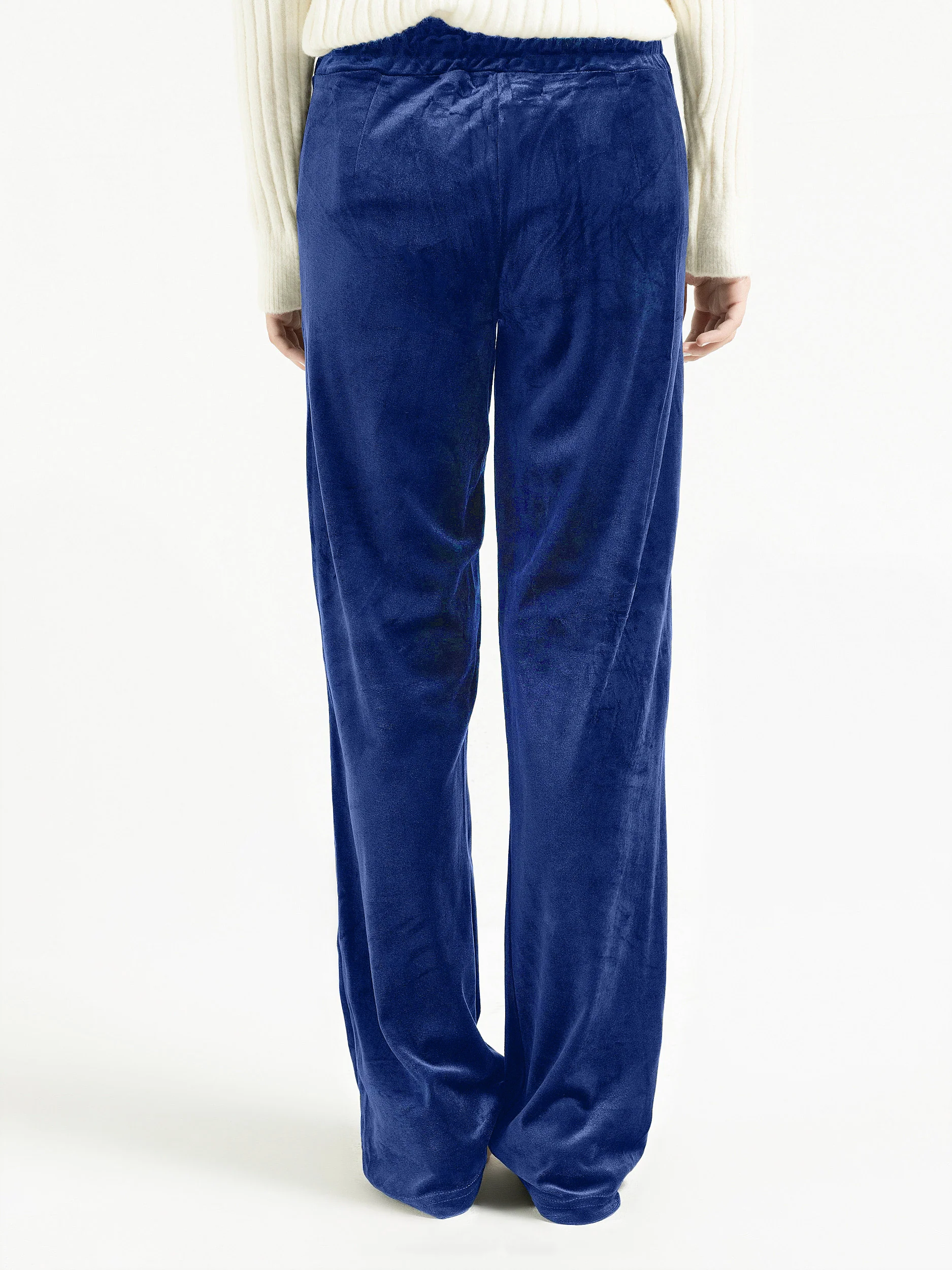 Dyed Velvet Trousers - Image 4
