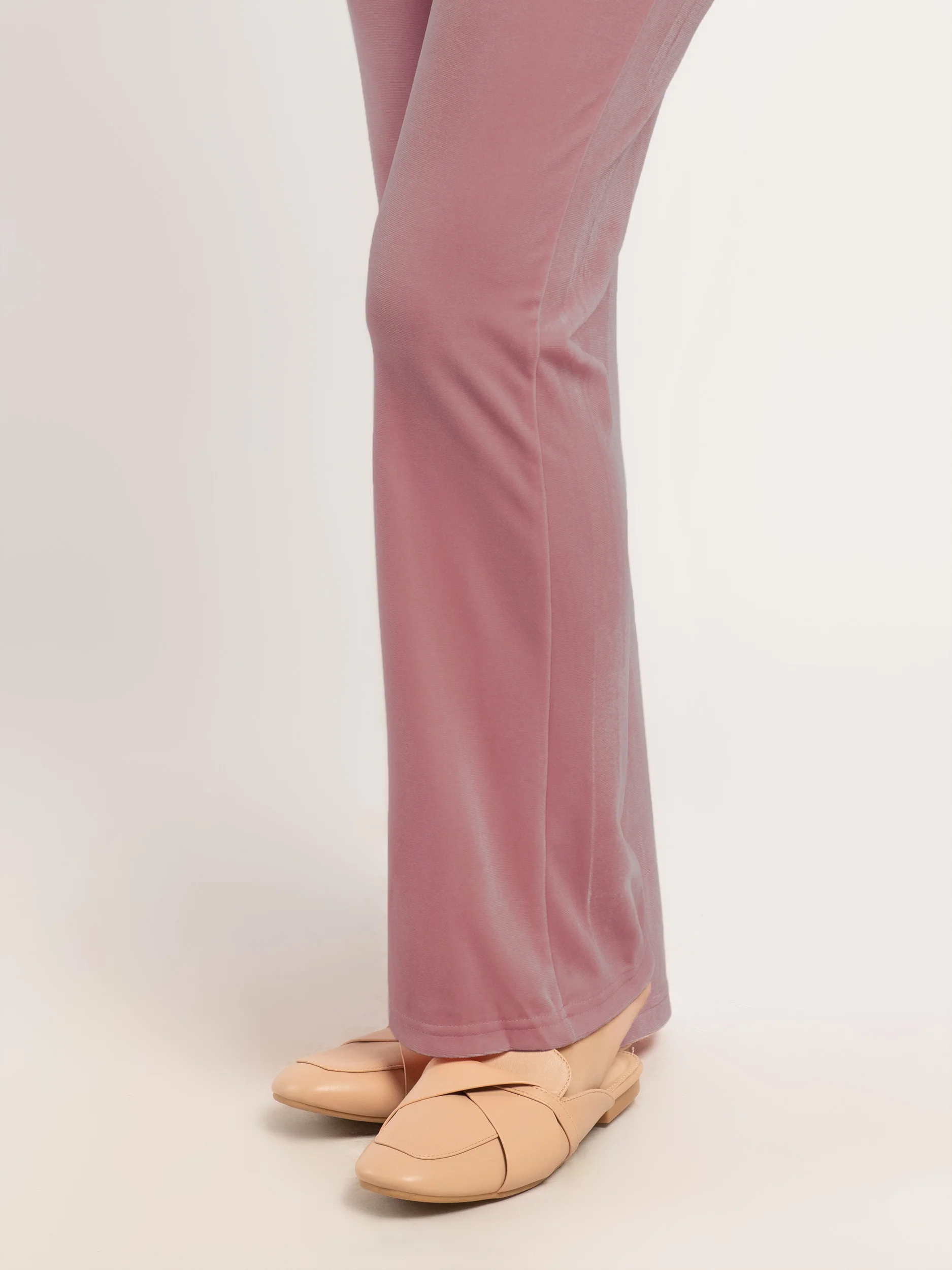 Dyed Velvet Trousers - Image 3