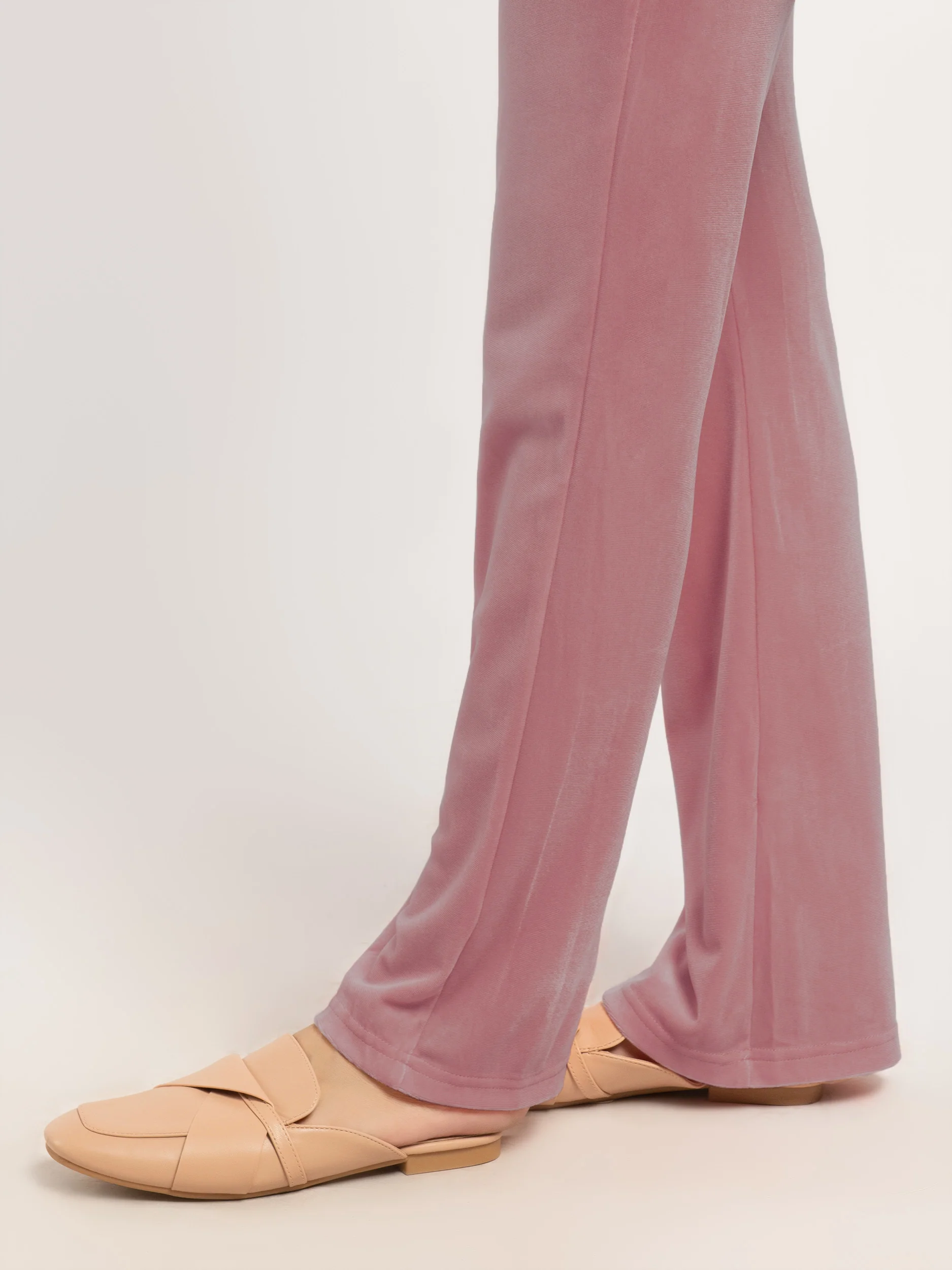 Dyed Velvet Trousers - Image 4
