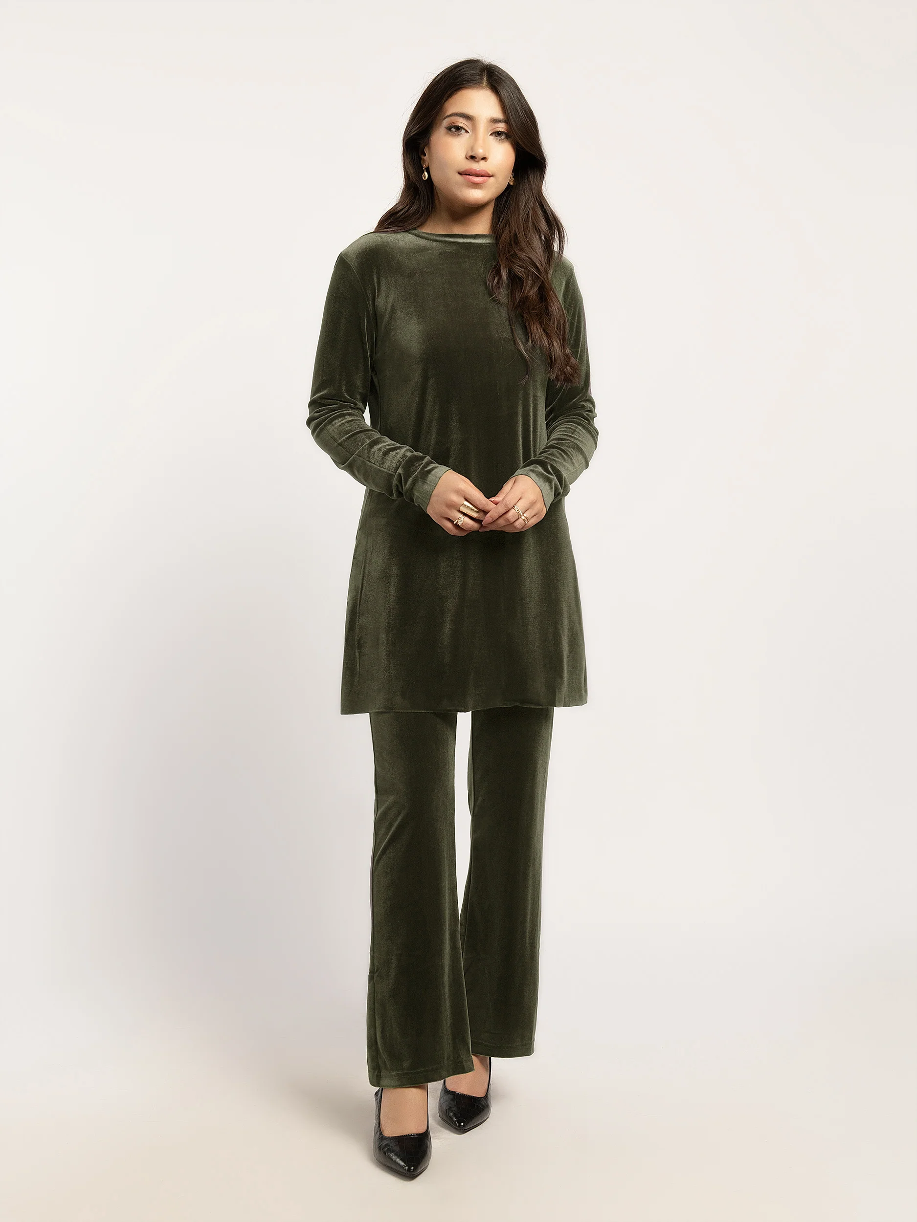 Dyed Velvet Top - Image 2