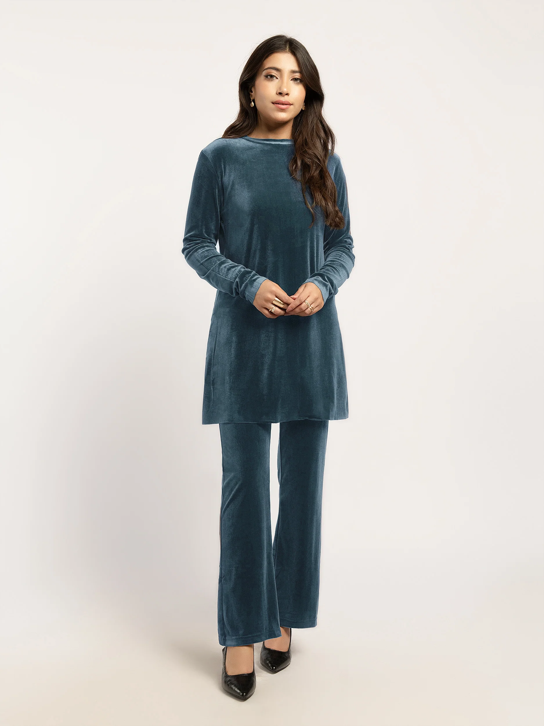 Dyed Velvet Top - Image 2
