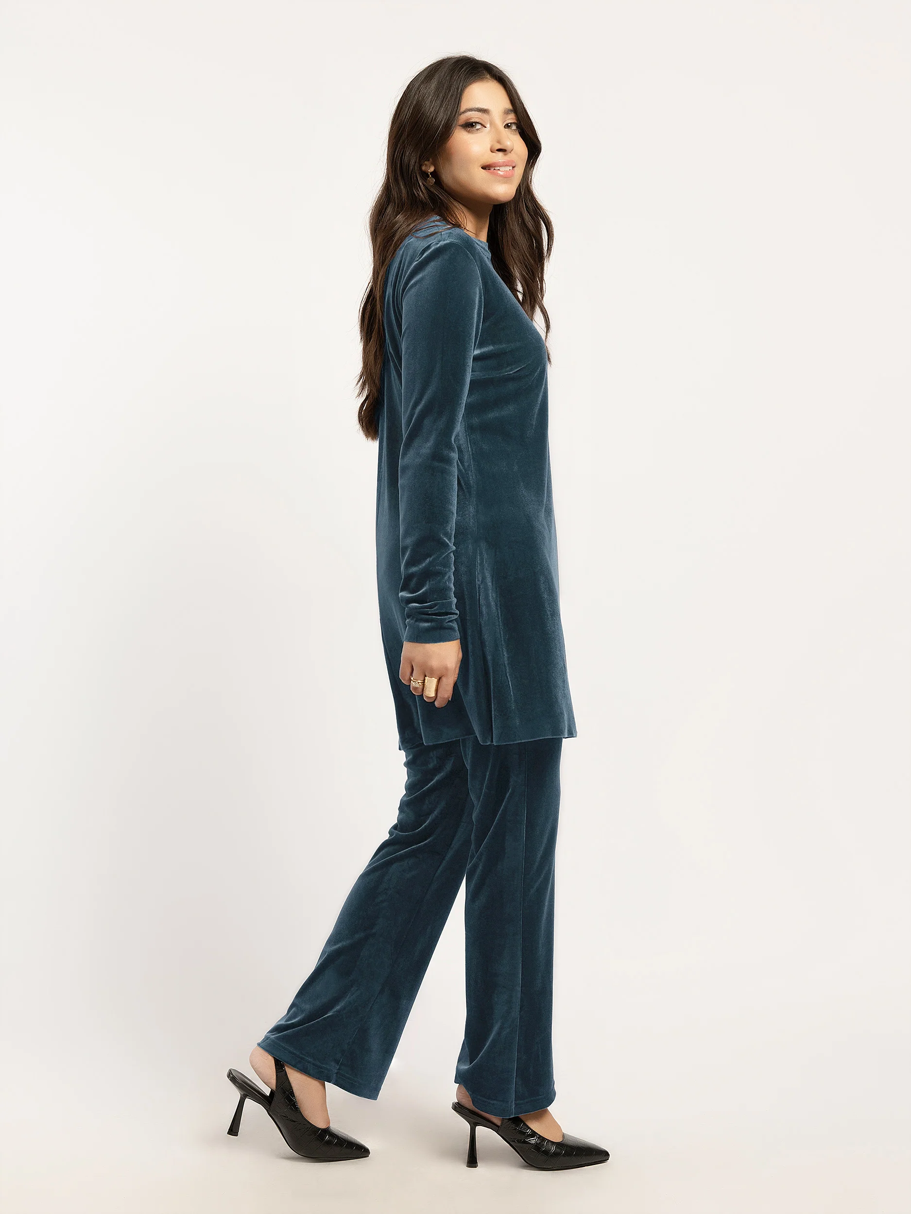 Dyed Velvet Top - Image 3