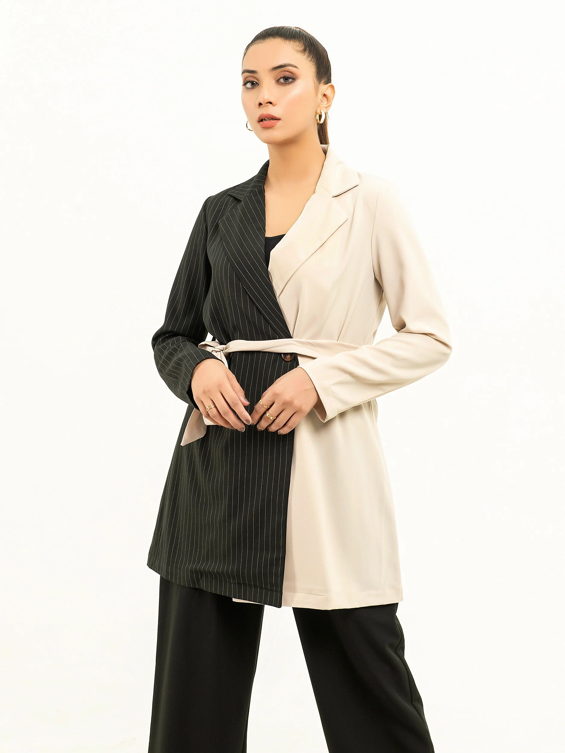 Two Tone Coat - Image 2