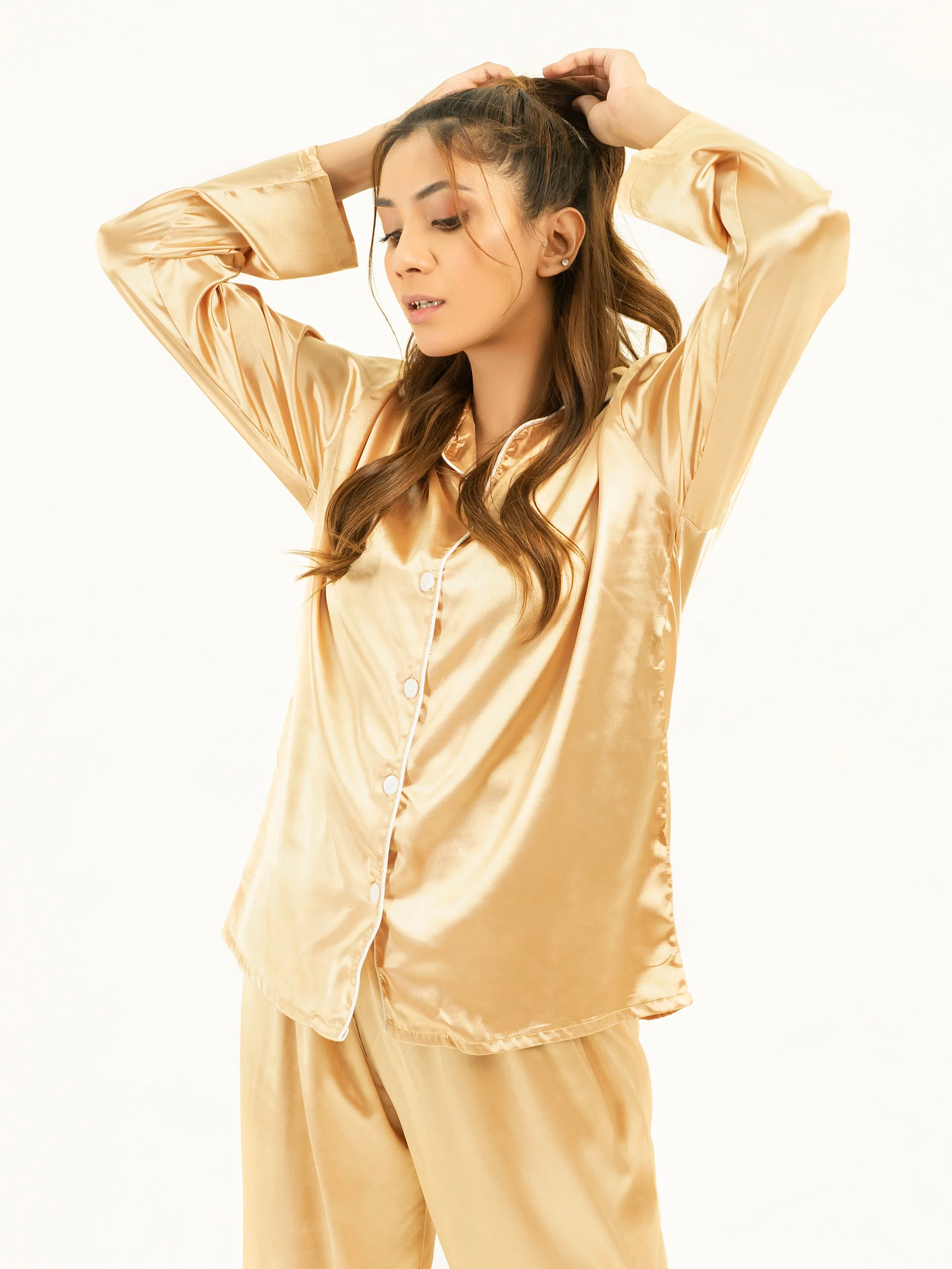 Dyed Silk Sleepwear - Image 3