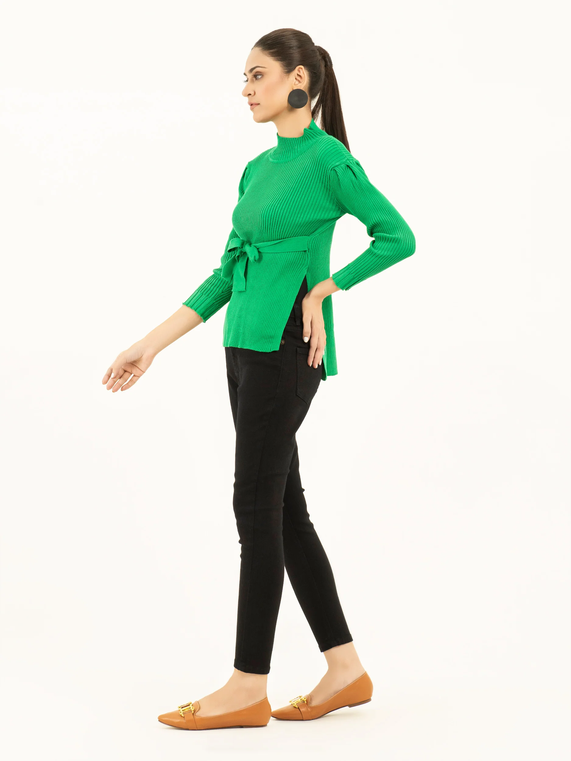 Belted Sweater - Image 3