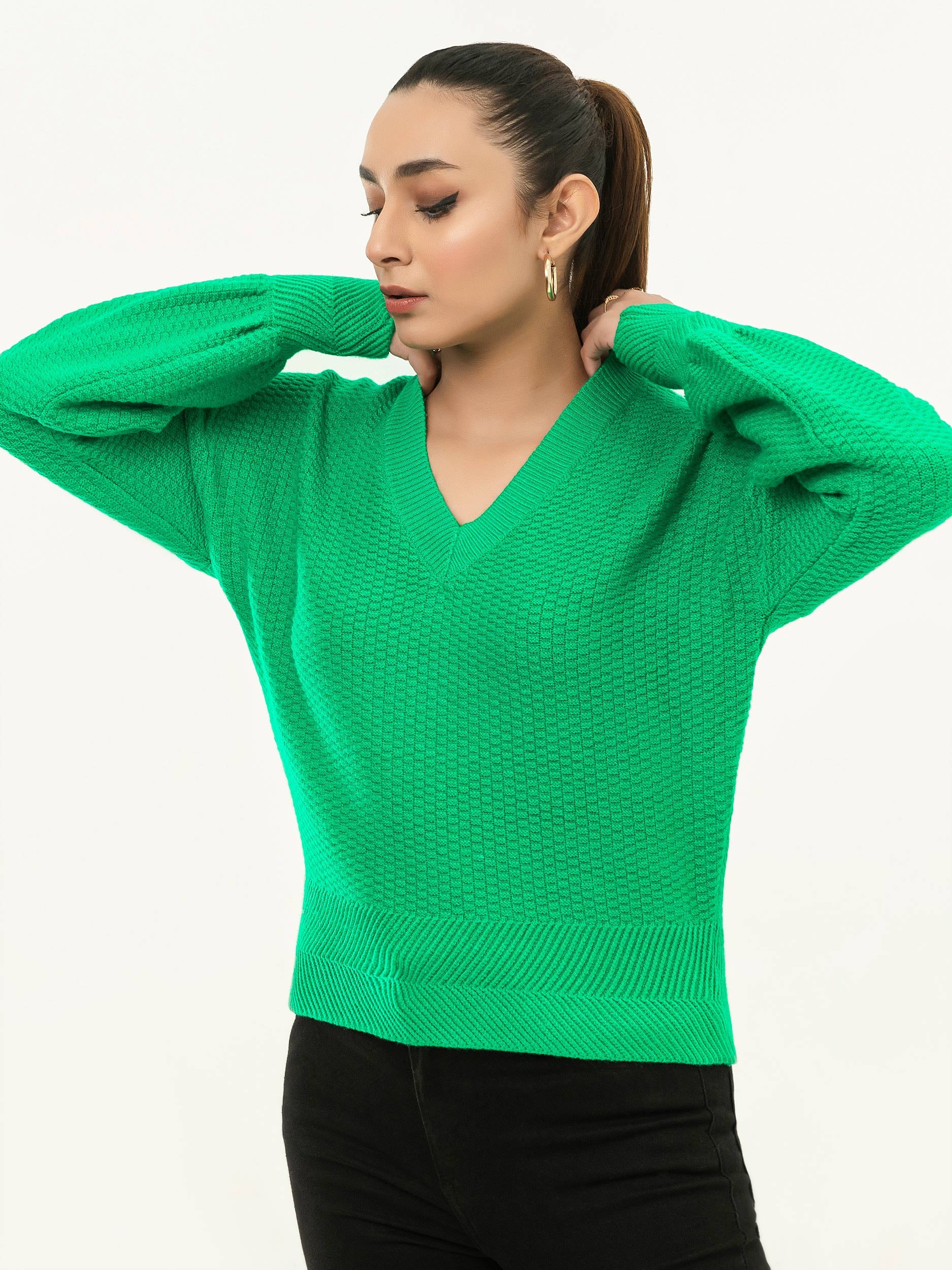 V-Neck Sweater - Image 2