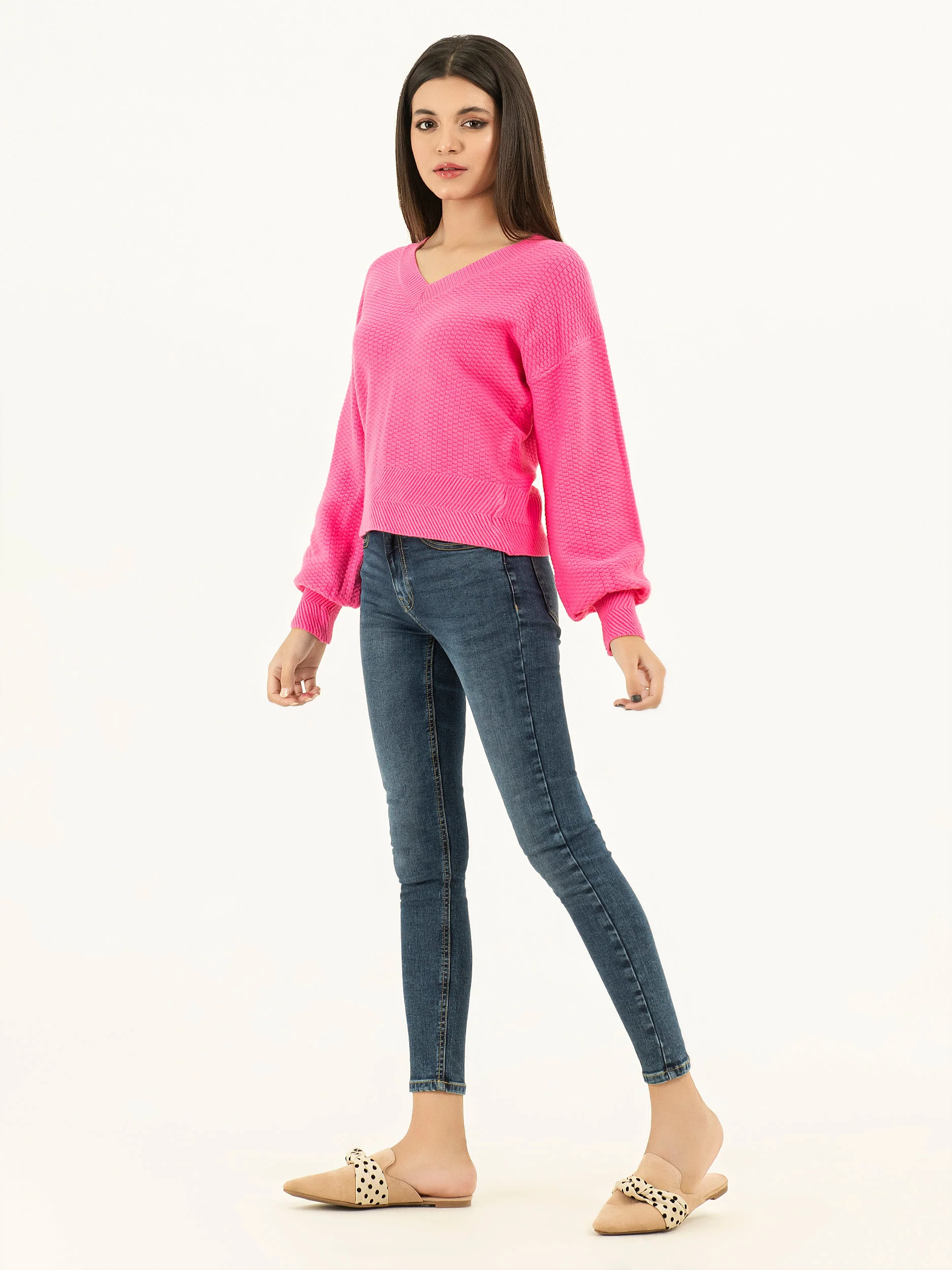 V-Neck Sweater - Image 3