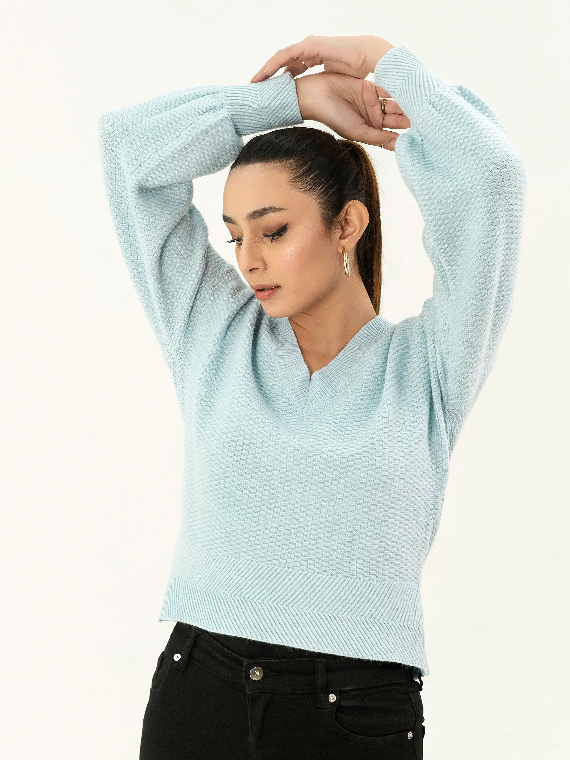 V-Neck Sweater - Image 2