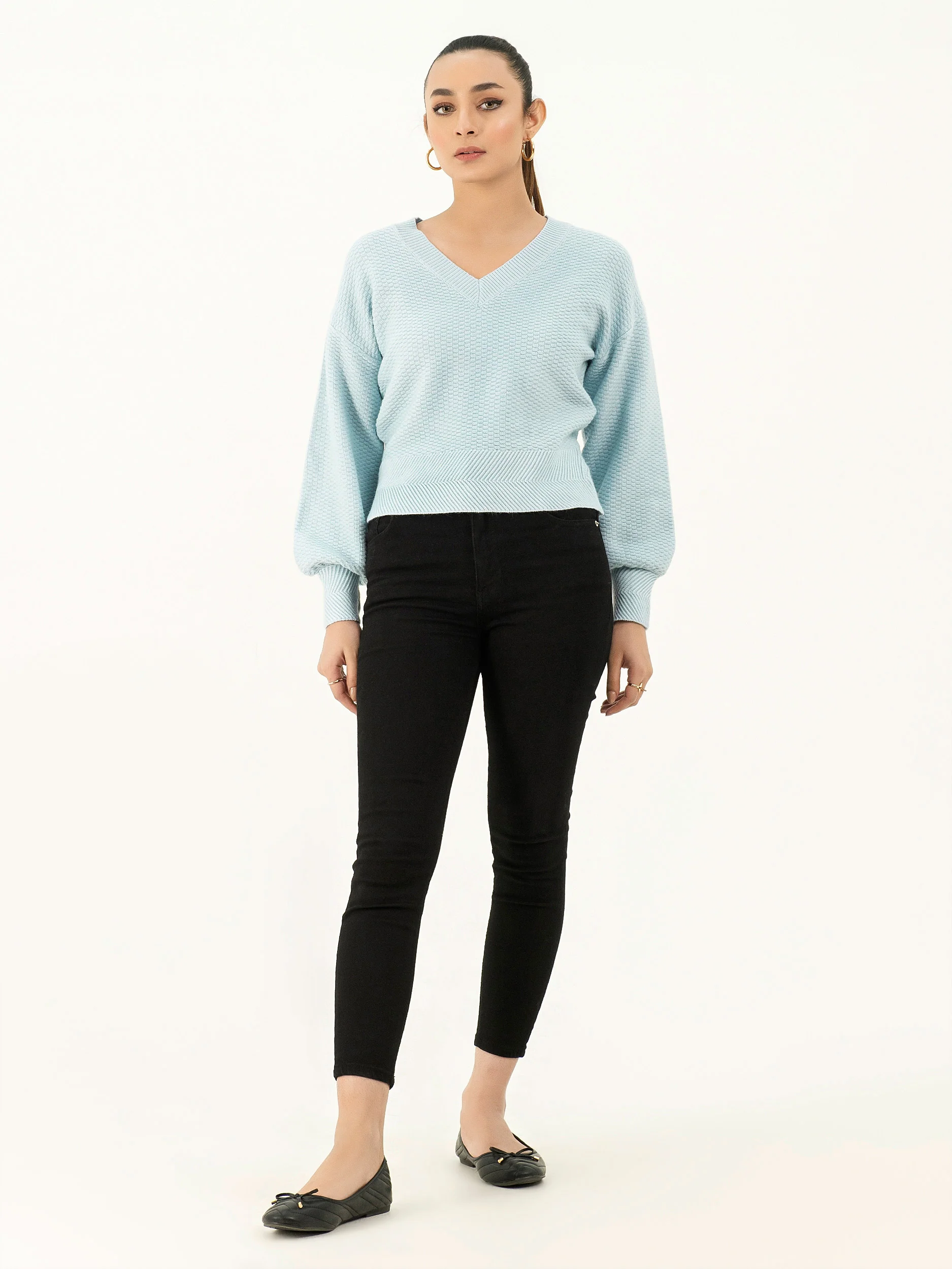 V-Neck Sweater - Image 3