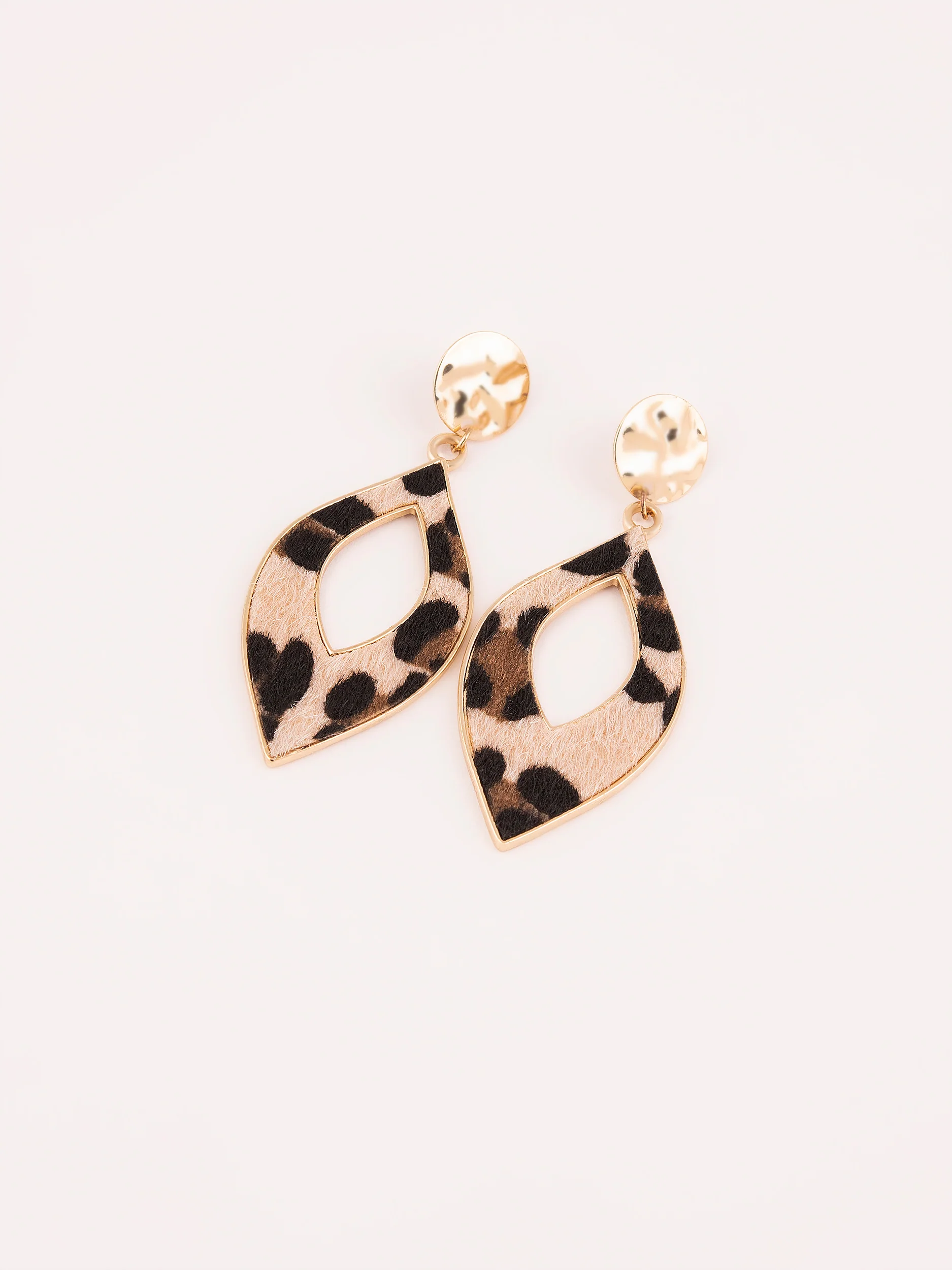 Animal Pattern Drop Earrings - Image 2