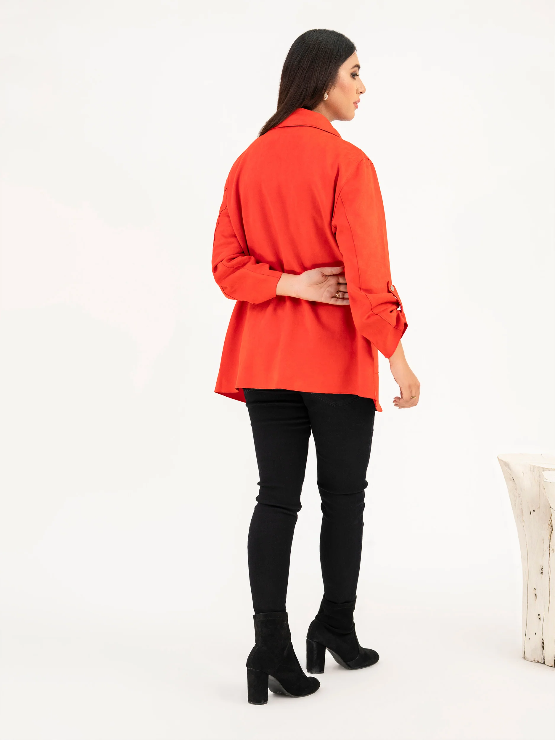 Vintage Suede Coat - Image 4