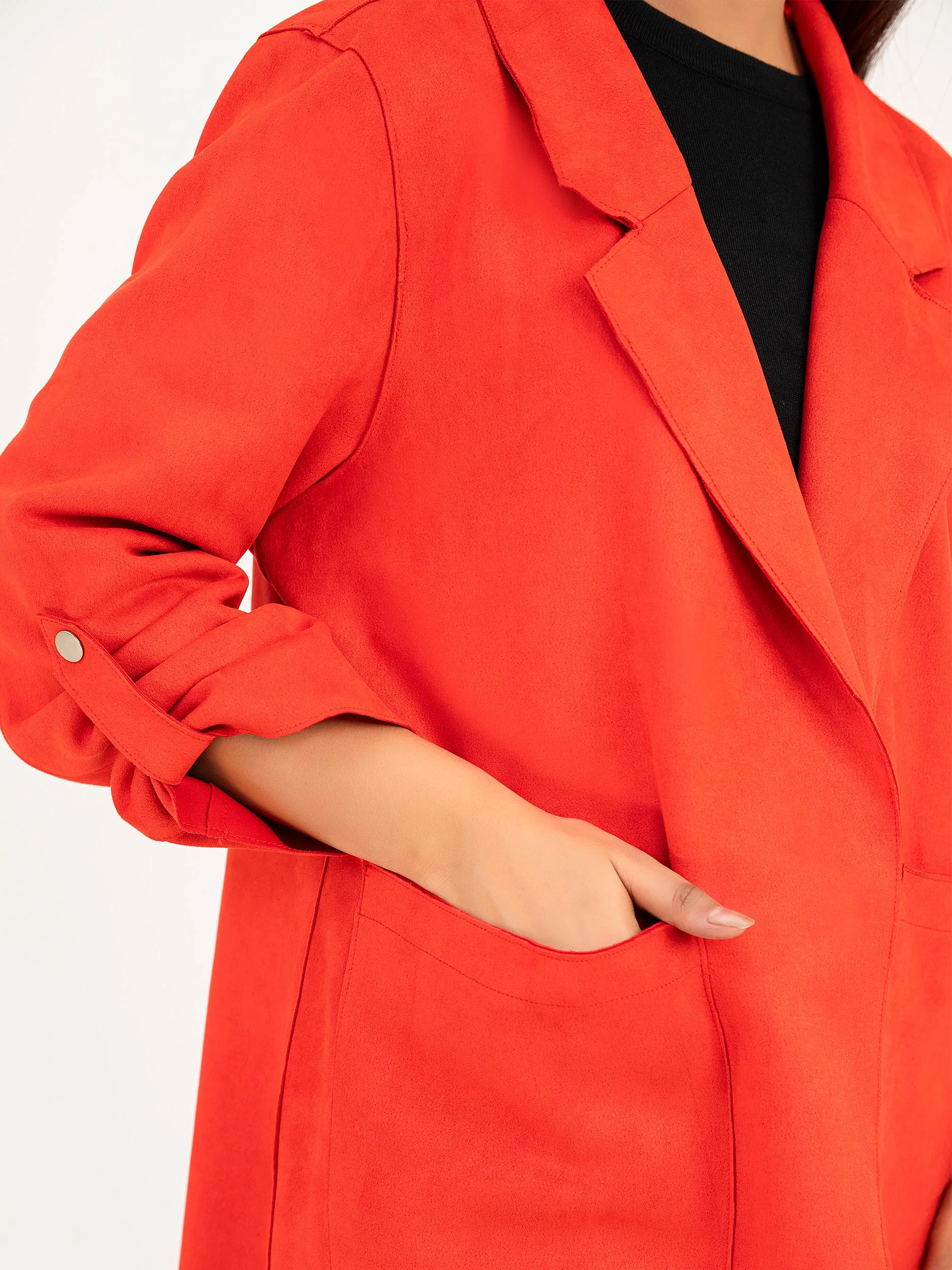 Vintage Suede Coat - Image 6