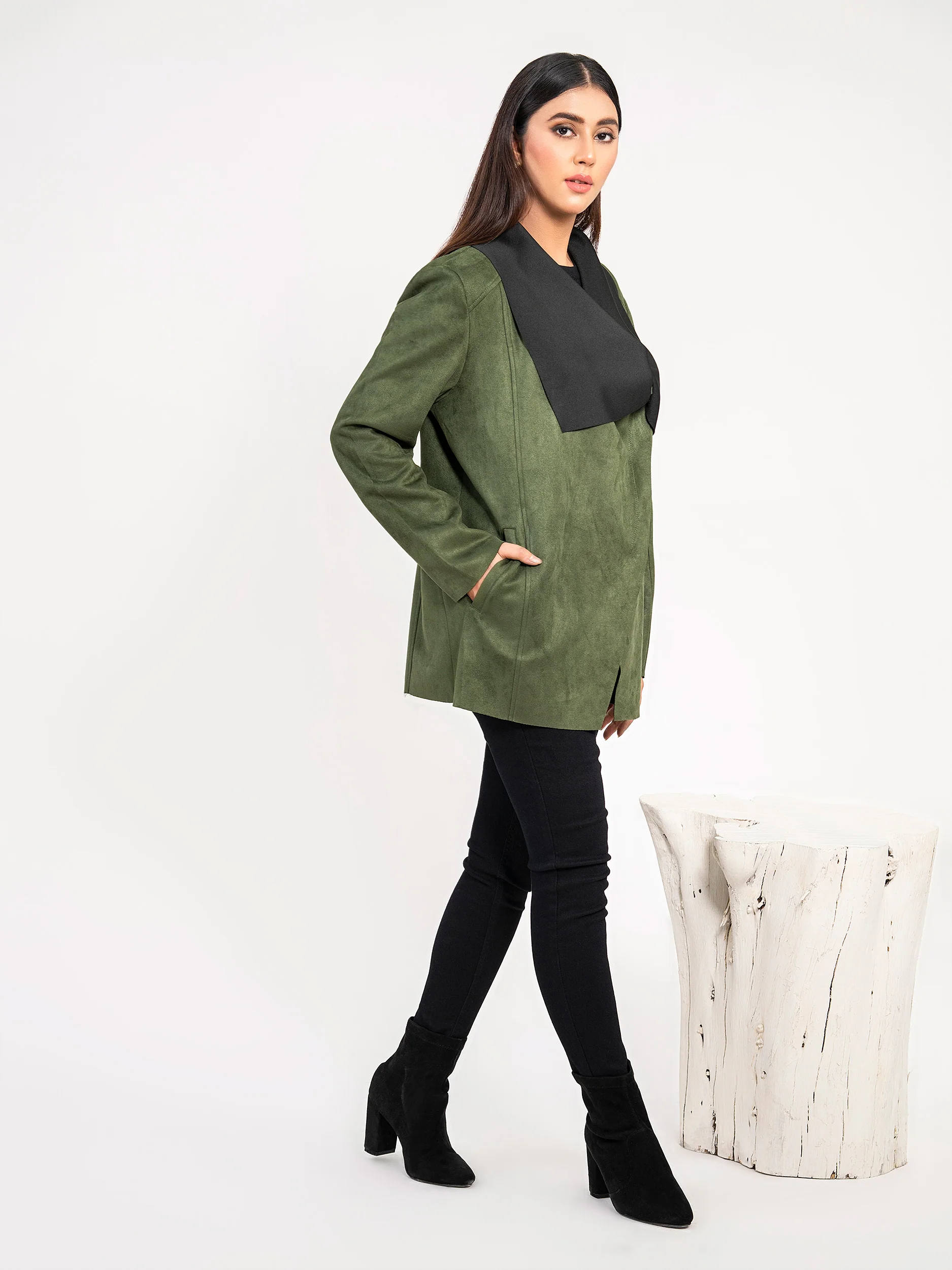 Suede Coat - Image 4