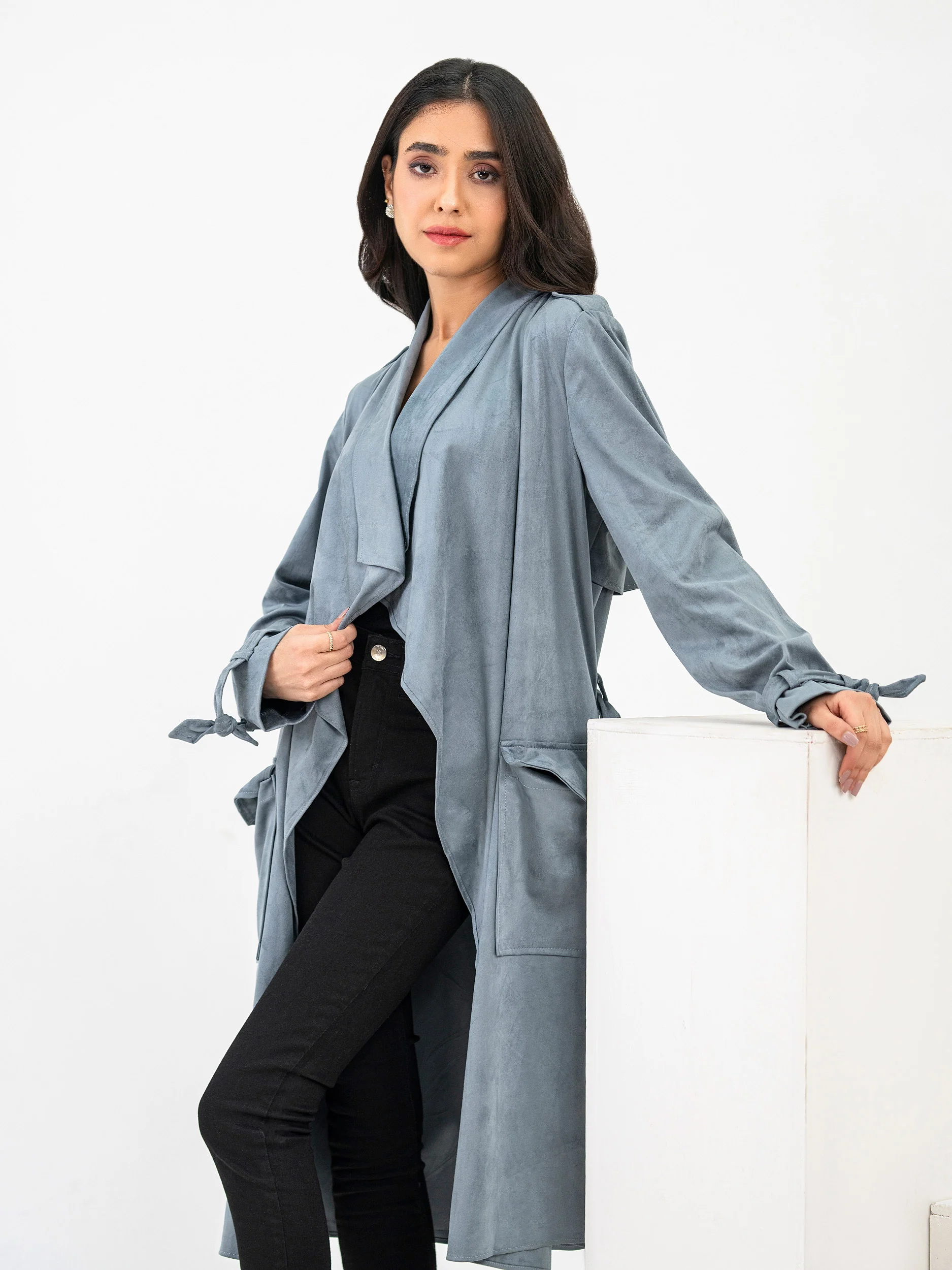 Suede Coat - Image 4