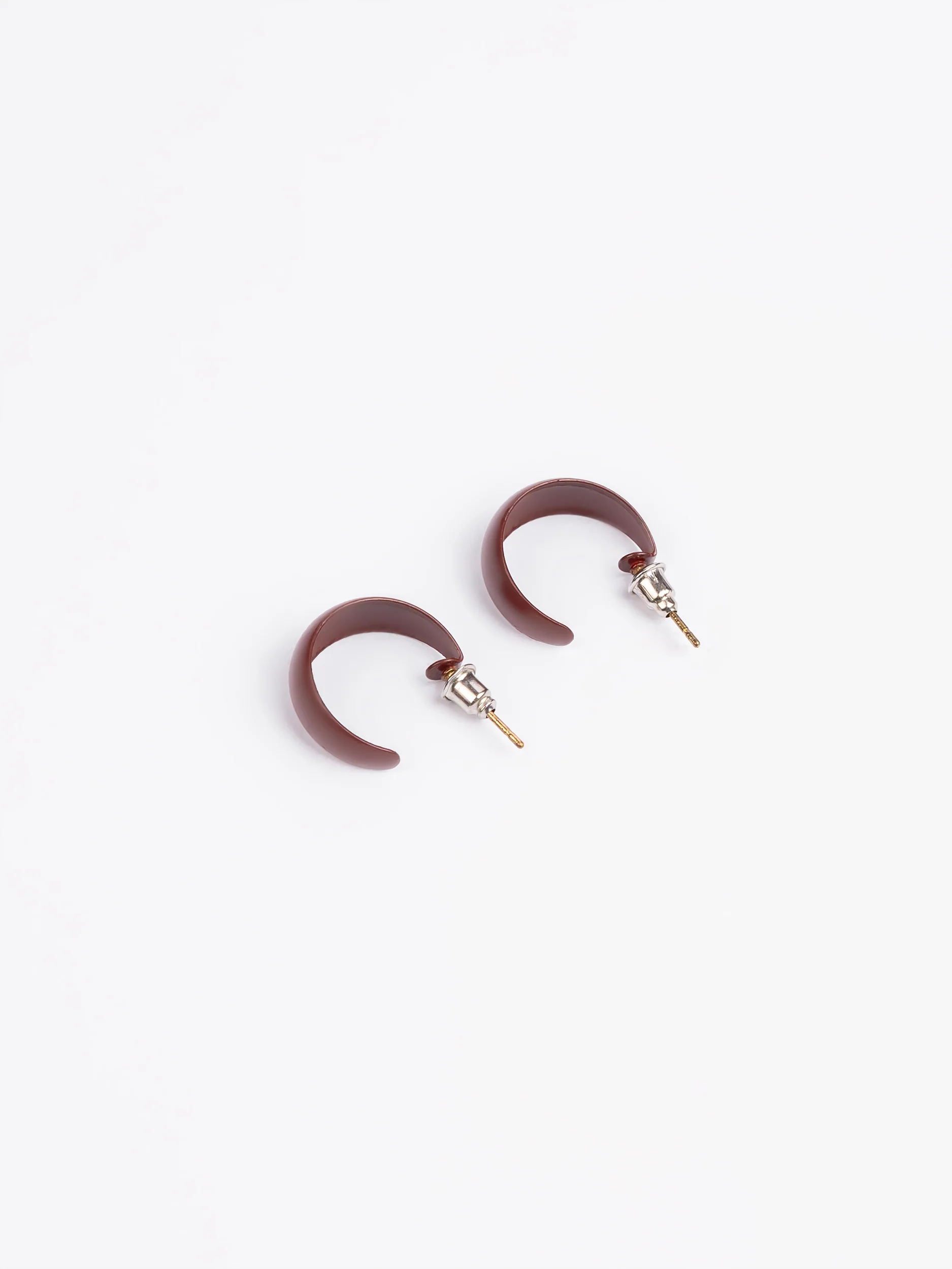 Mini C-Hoop Earings - Image 2