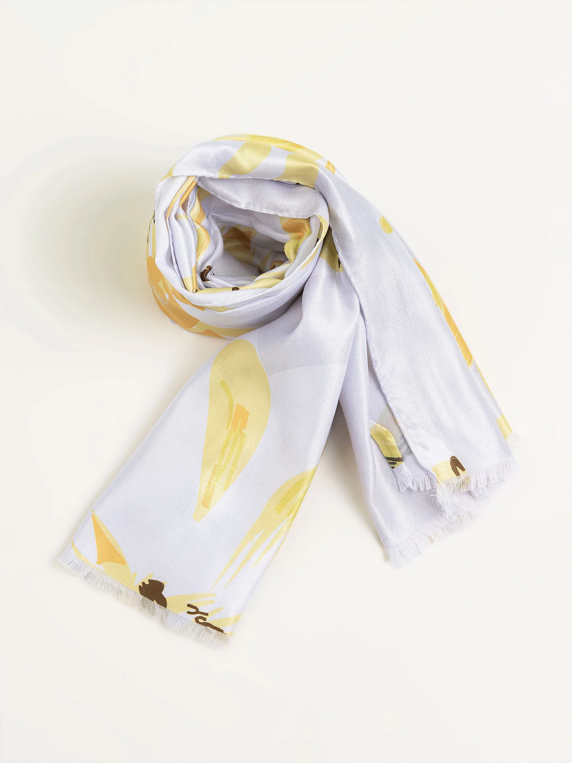 Printed Viscose Scarf - Image 2