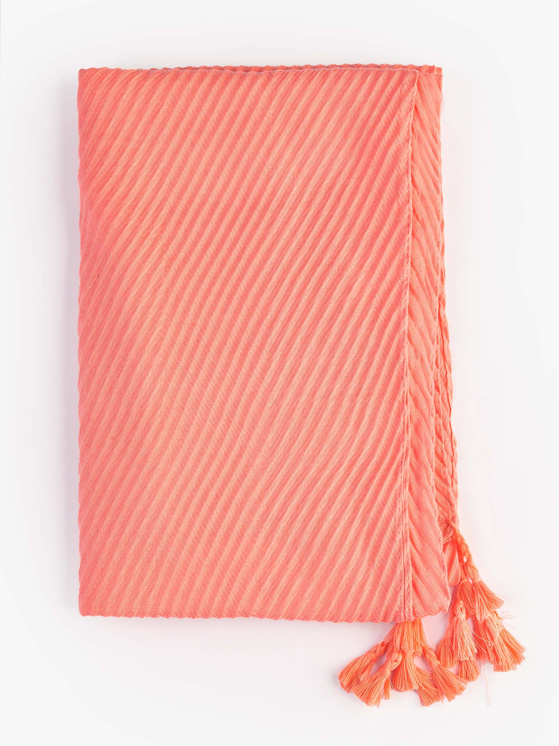 Dyed Crush Viscose Scarf - Image 3