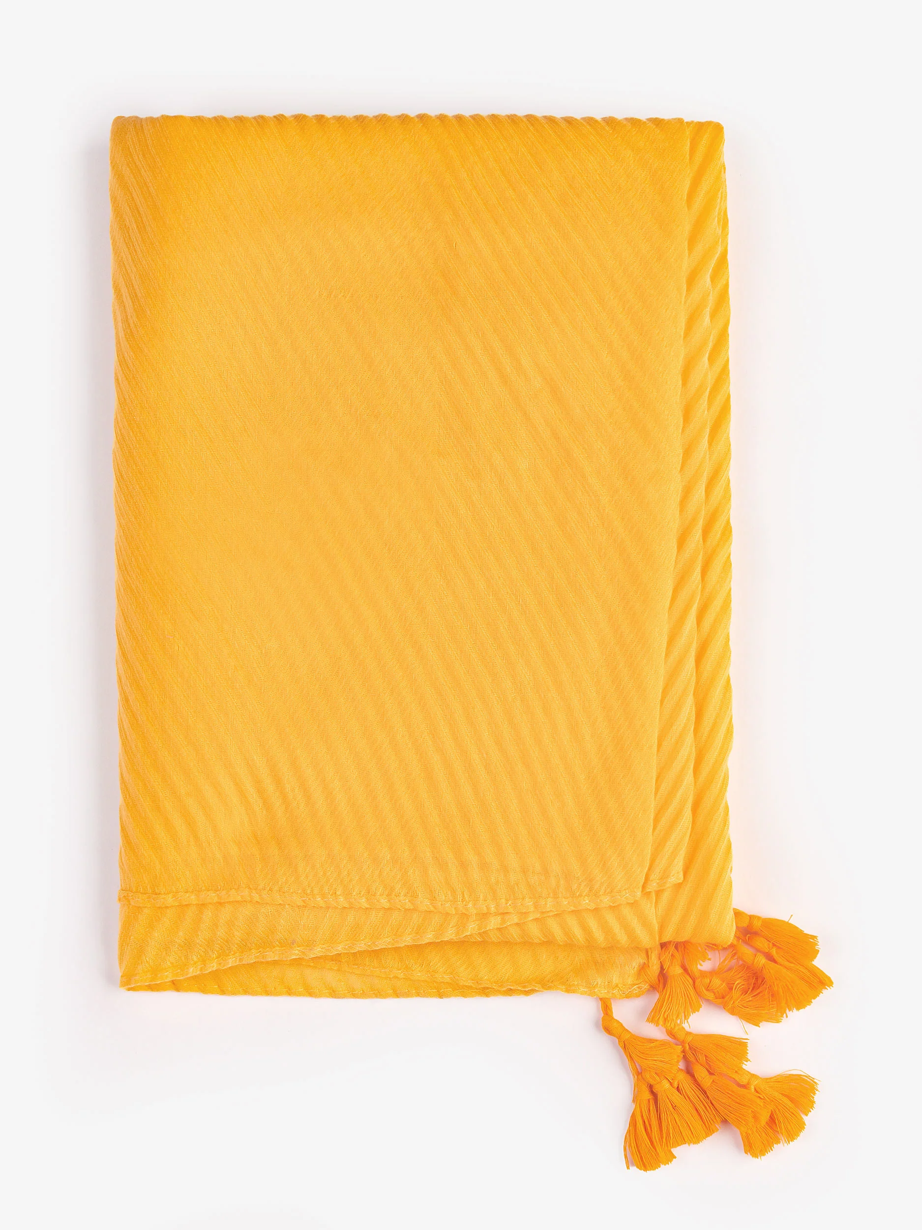 Dyed Crush Viscose Scarf - Image 3