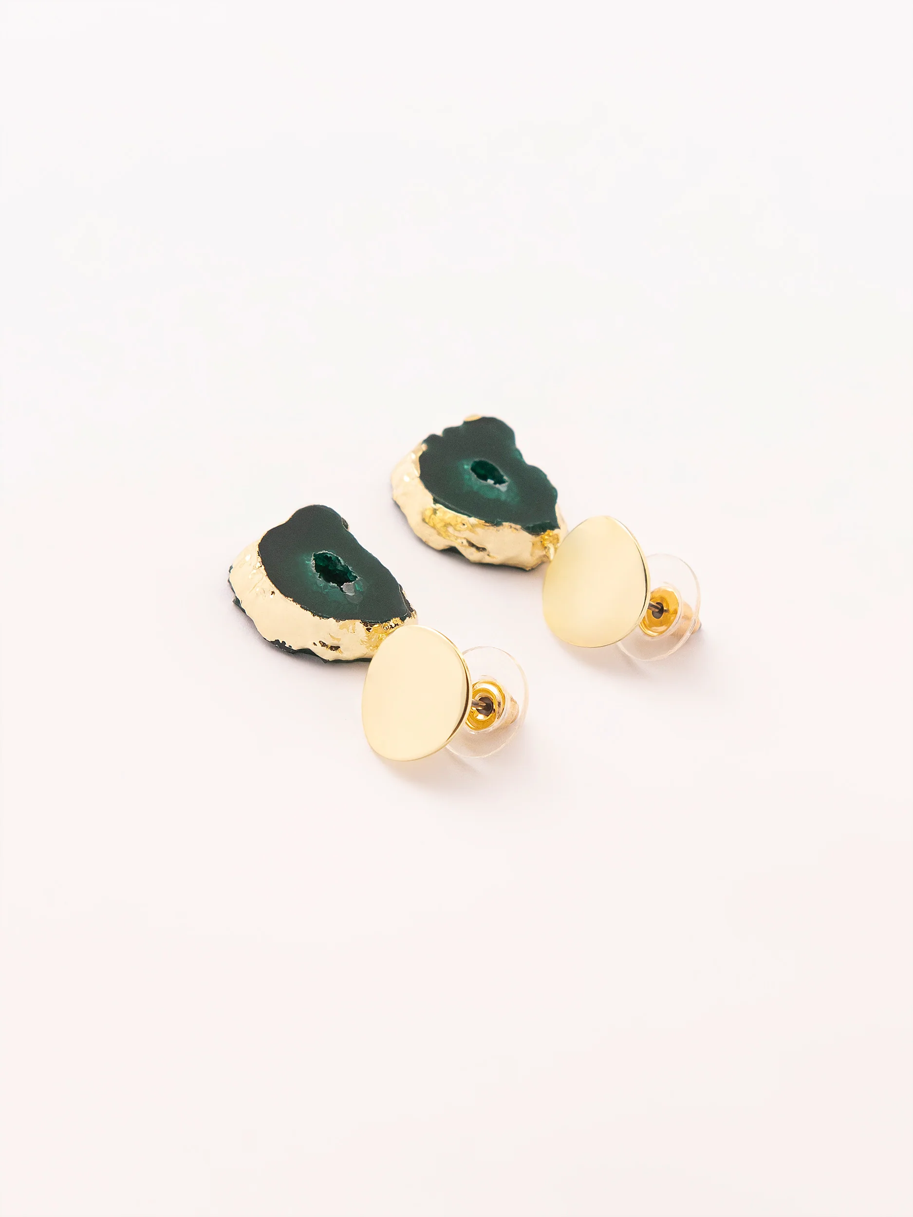 Stone Drop Earrings - Image 2