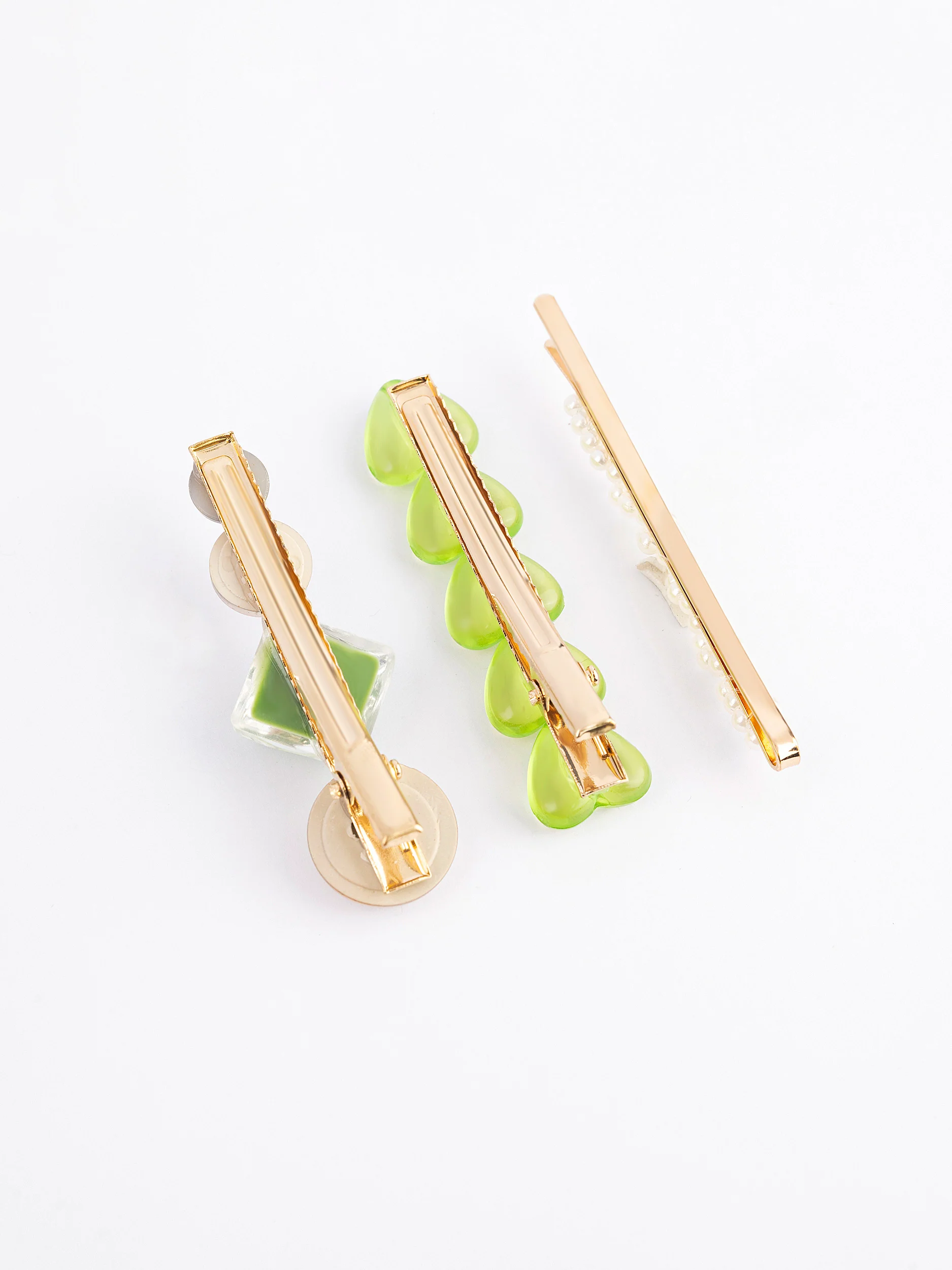 Embellished Hair Clip Set - Image 4