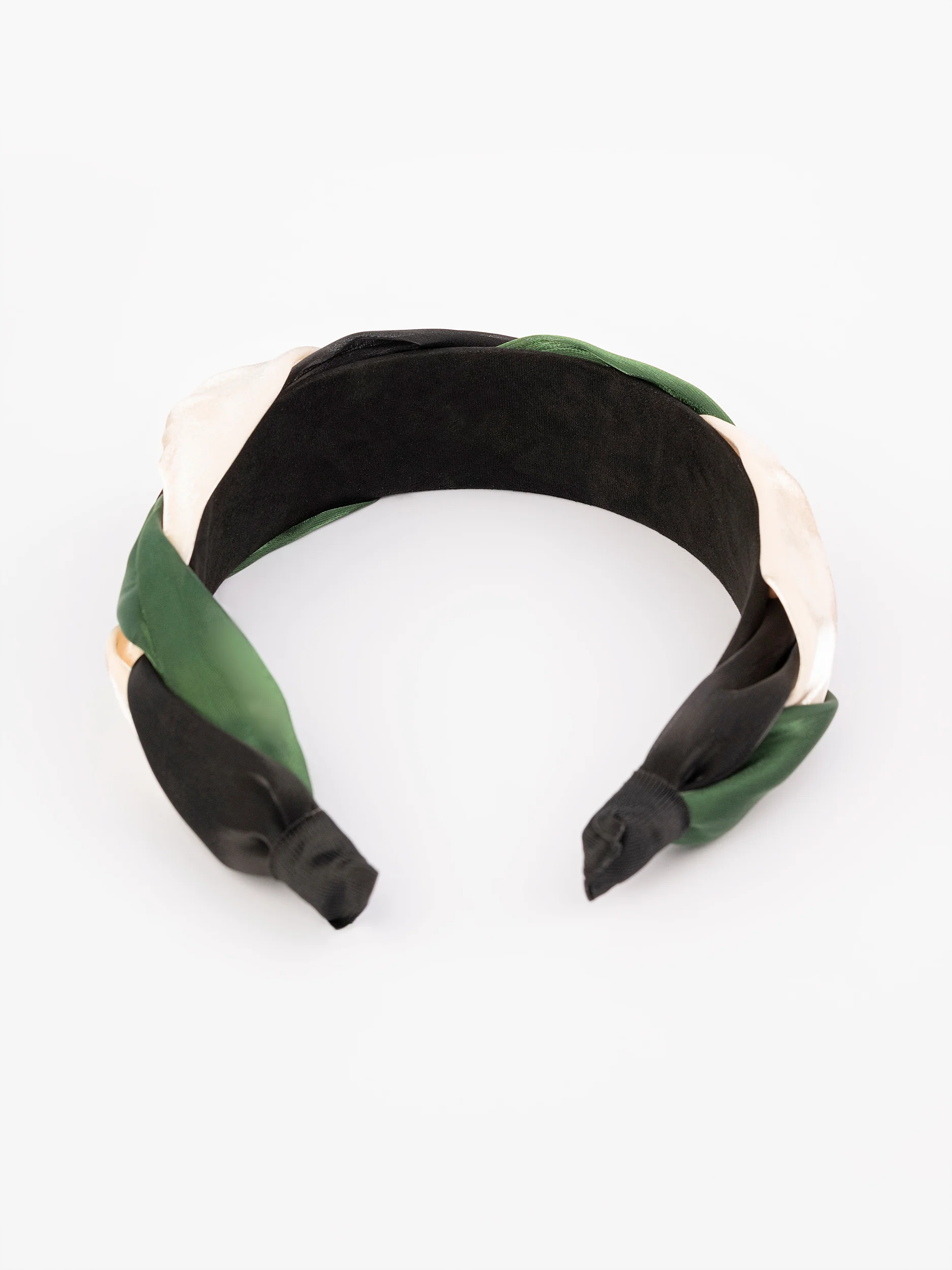 Tri Tone Braided Hair Band - Image 4