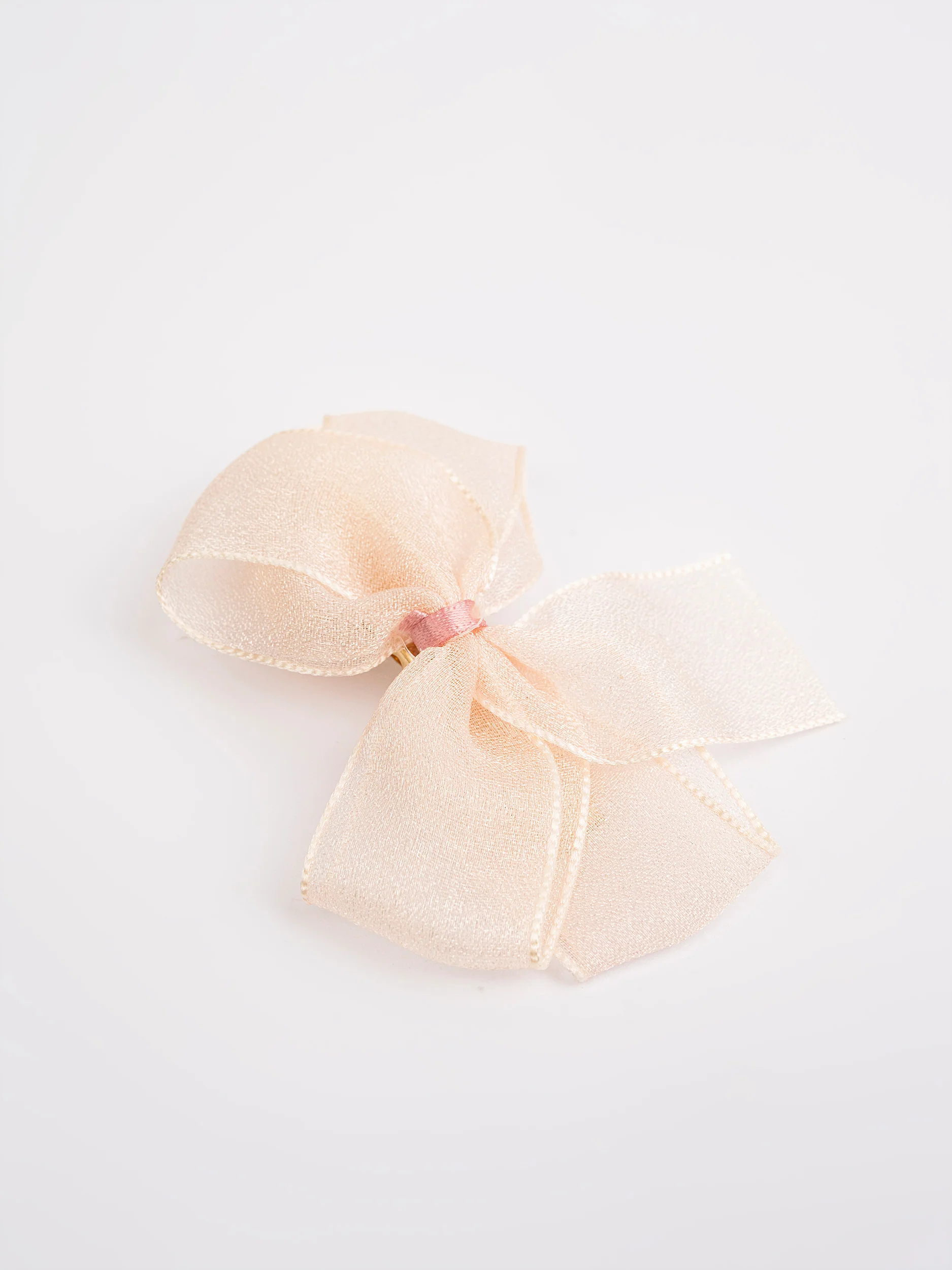 Bow With Heart Hair Clips - Image 3
