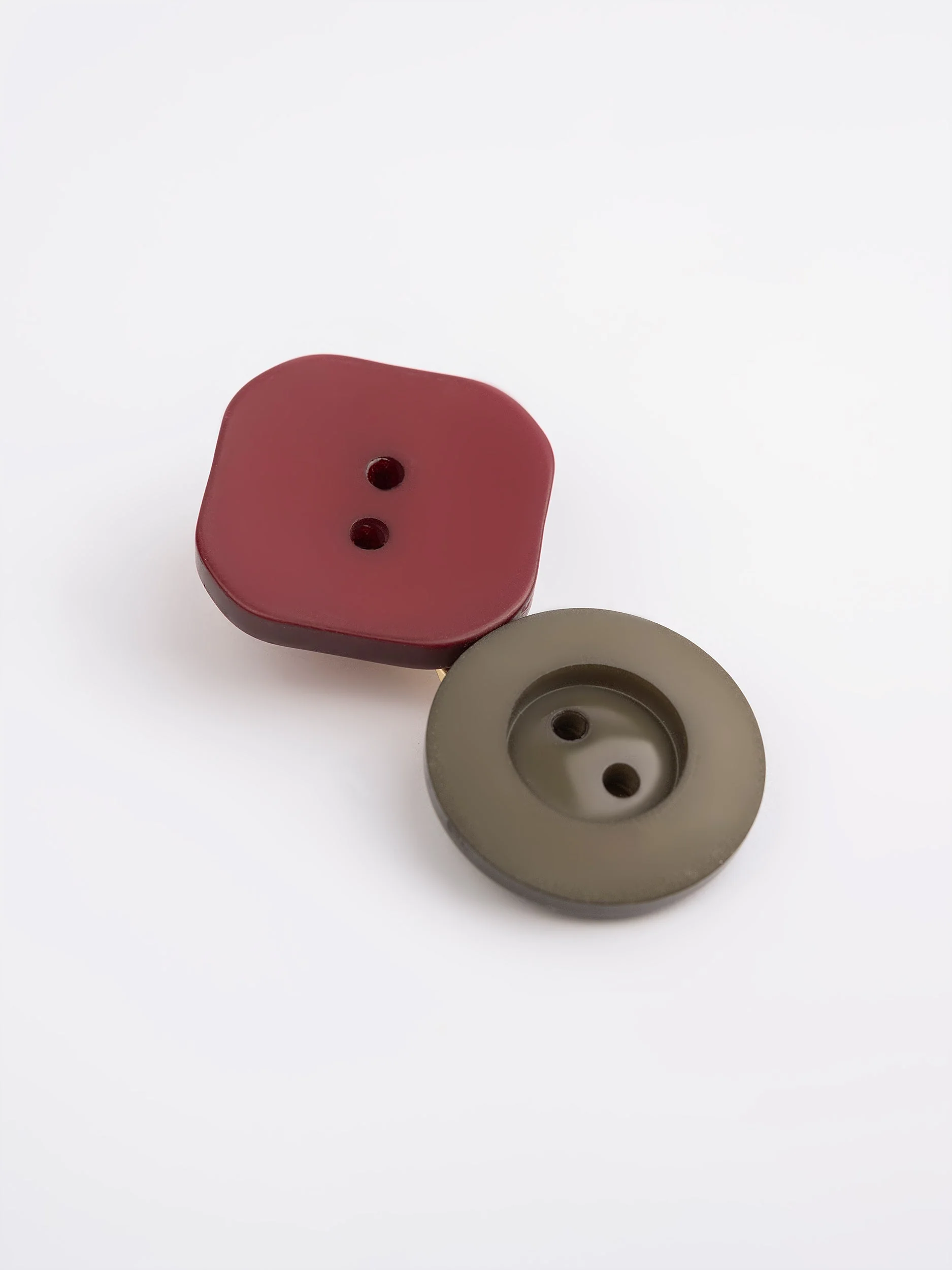 Button Hair Clips - Image 2