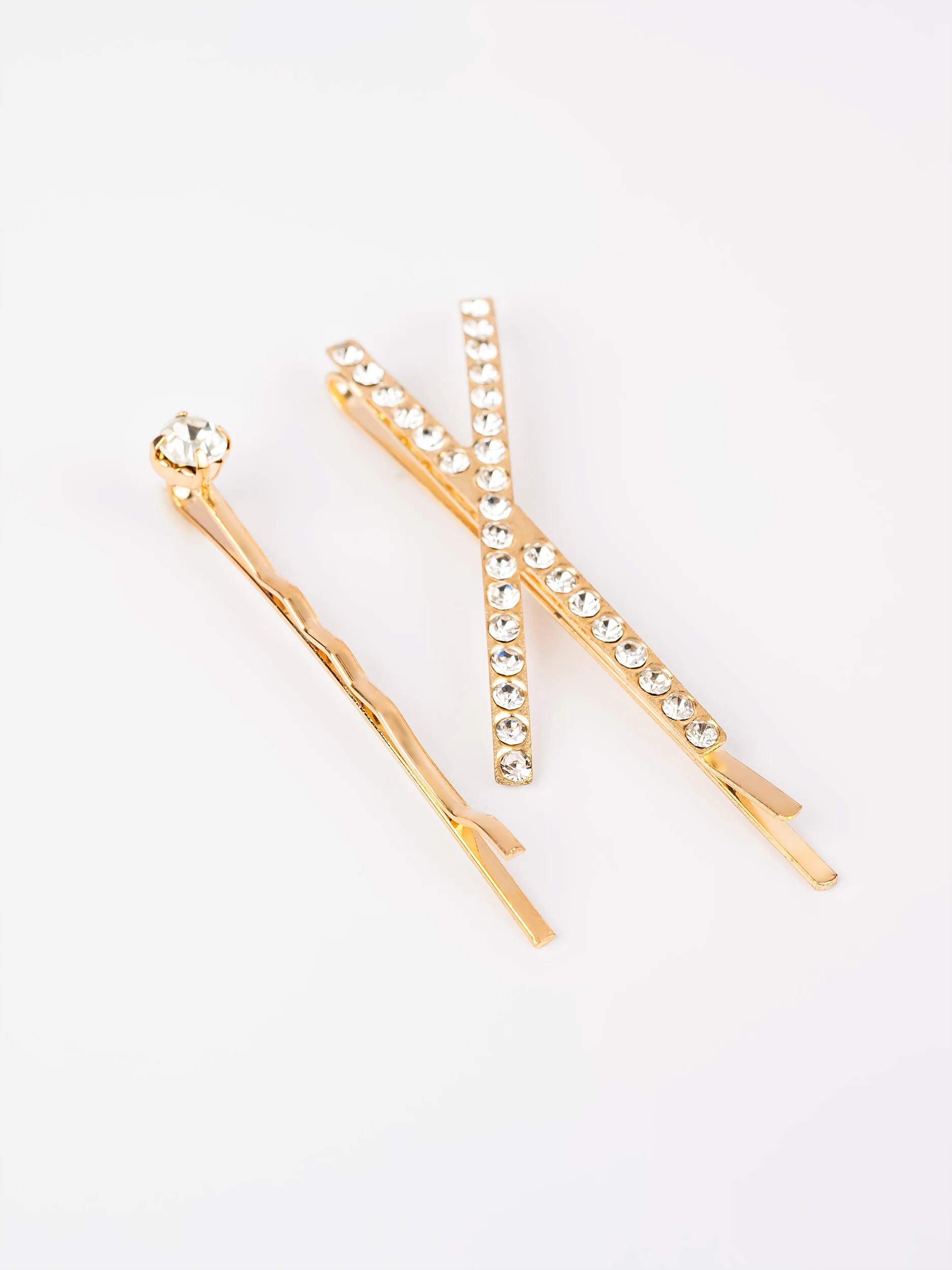 Rhinestone Embellished Hair Pins - Image 2