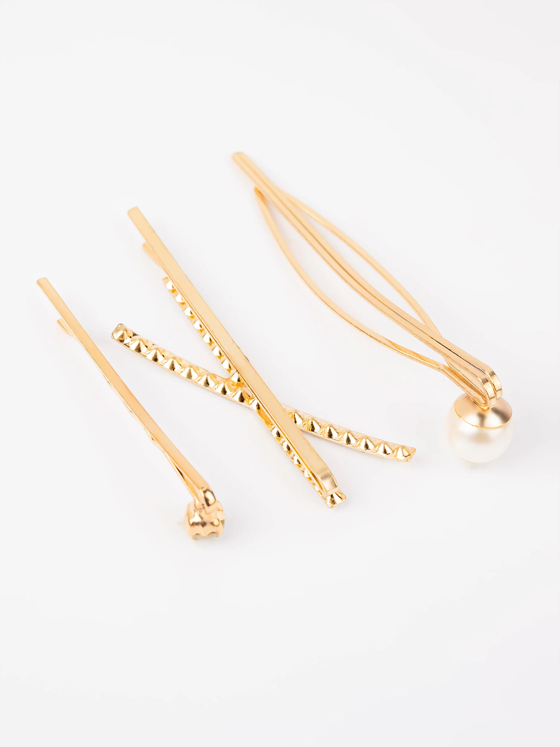 Rhinestone Embellished Hair Pins - Image 4