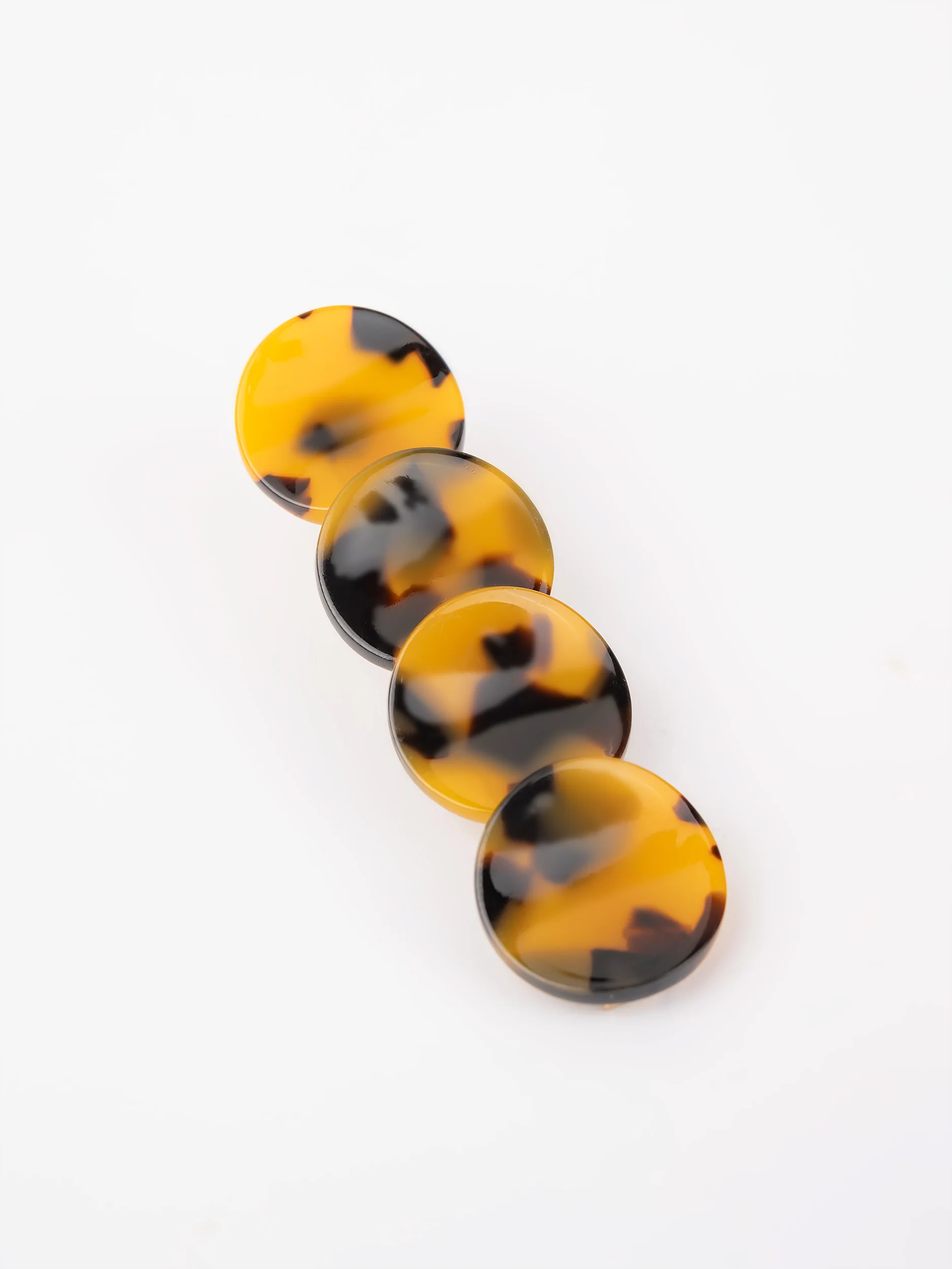 Circular Patterned Hair Clips - Image 4