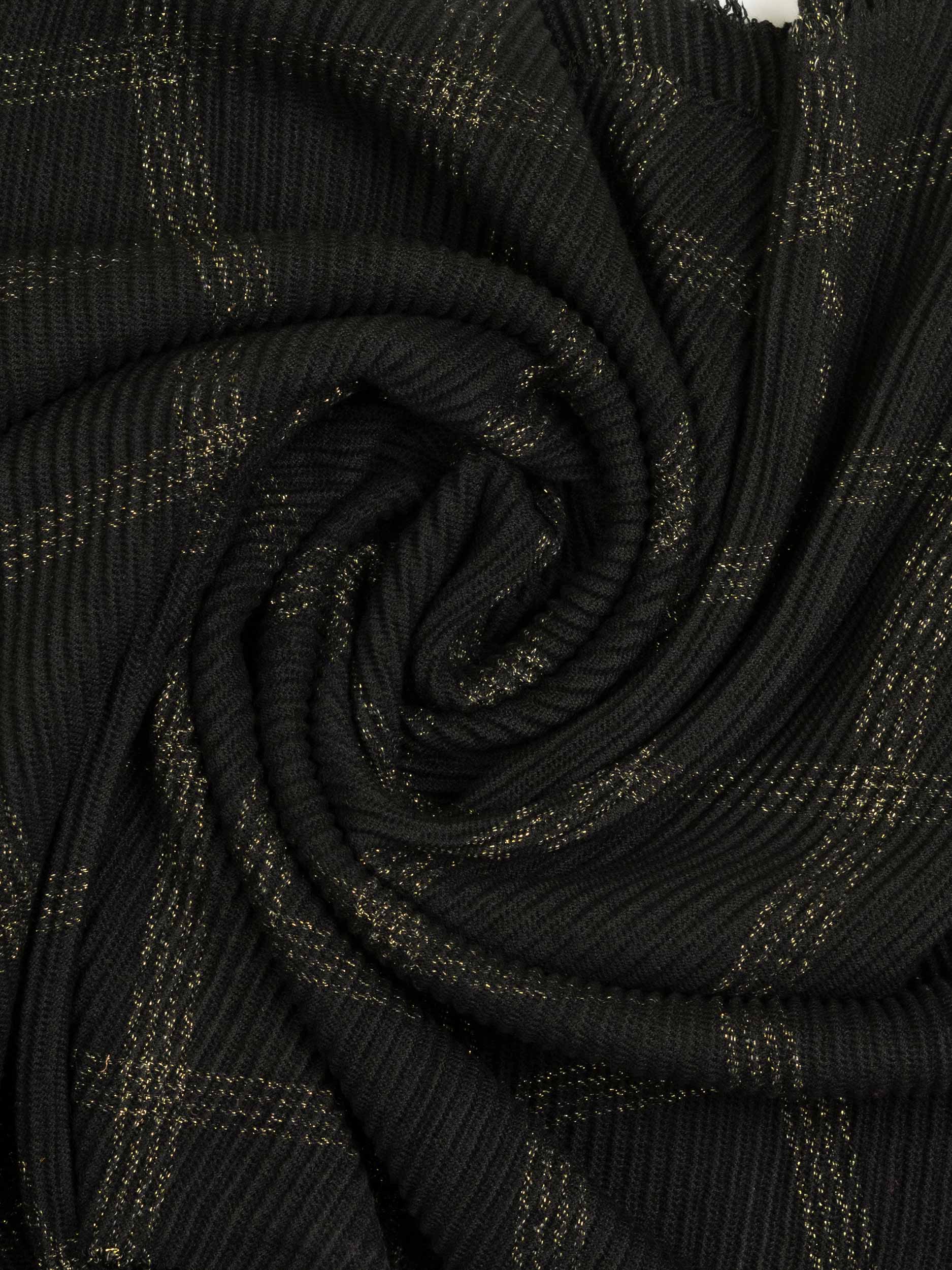 Pleated Woolen Shawl - Image 4