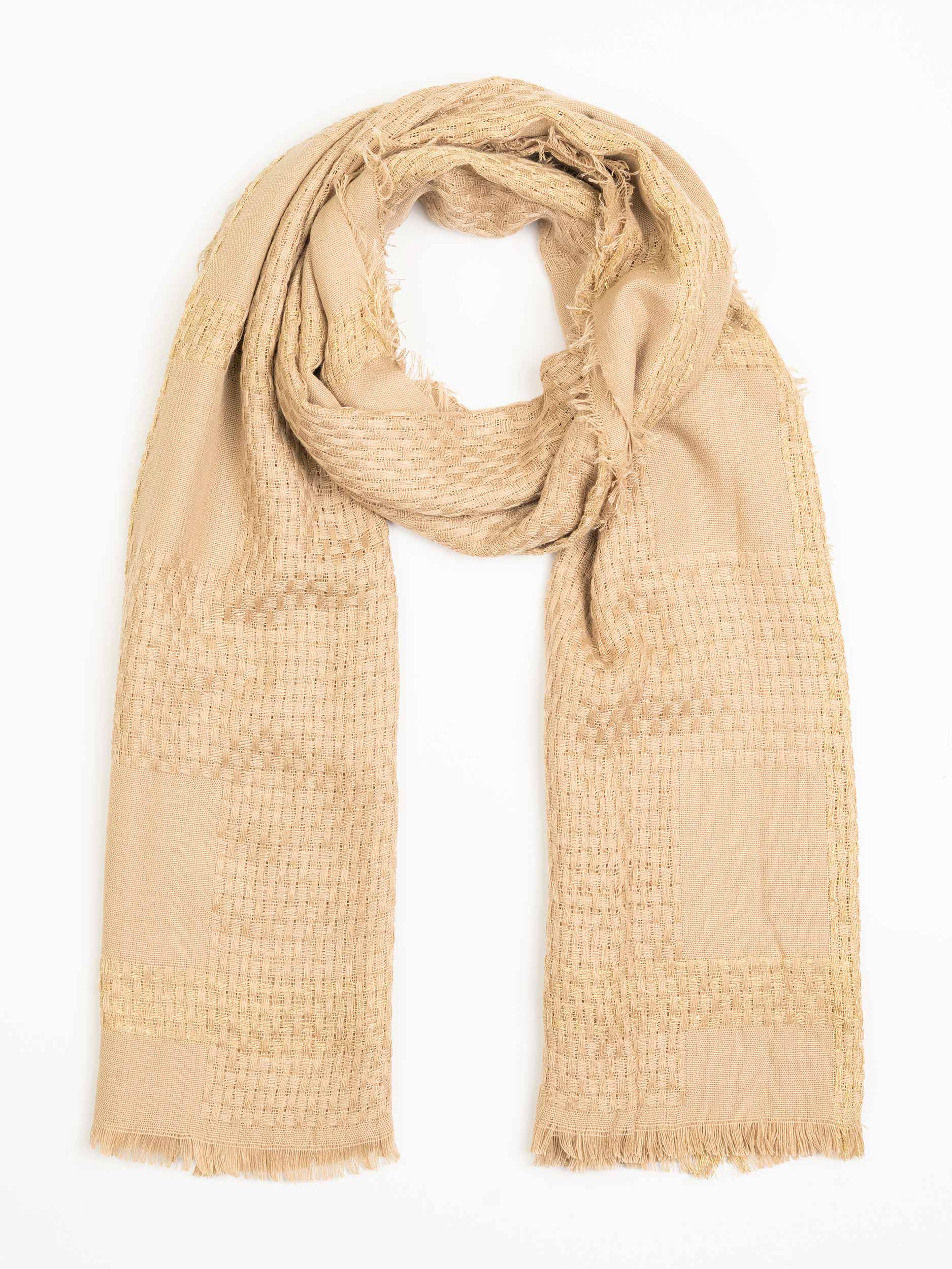 Patterend Woolen Shawl - Image 2