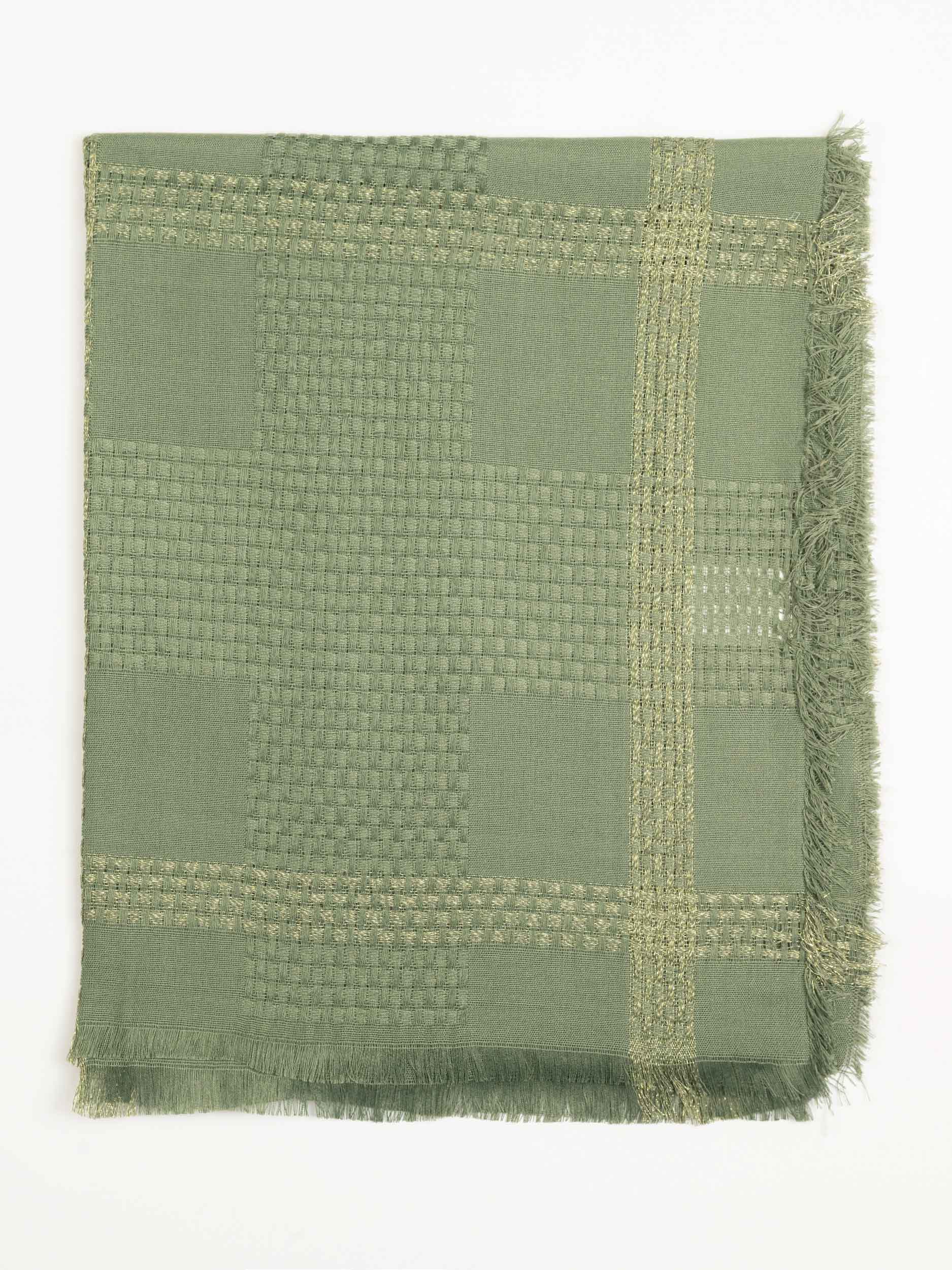 Patterend Woolen Shawl - Image 3