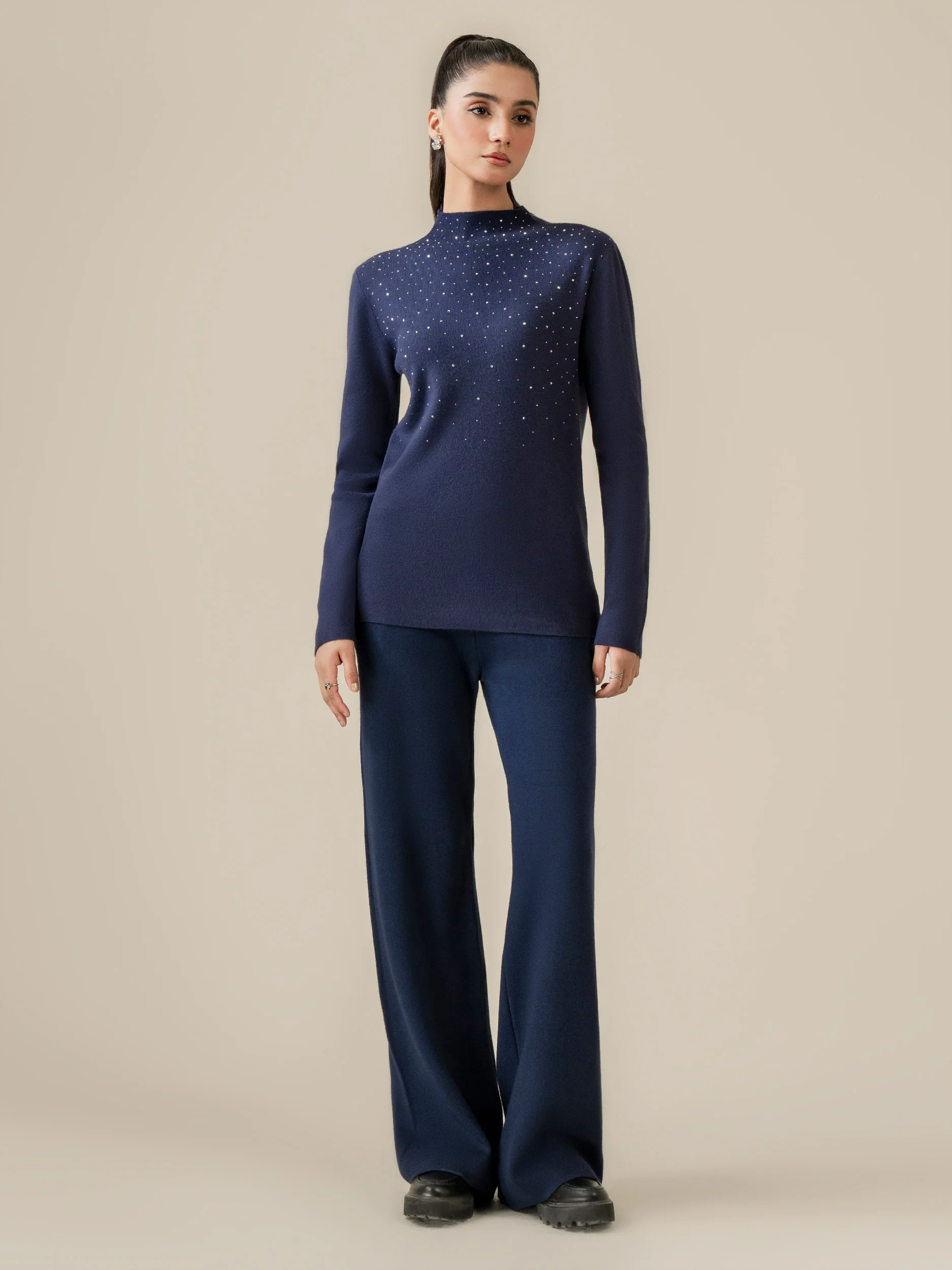Dyed Woolen Pants - Image 2