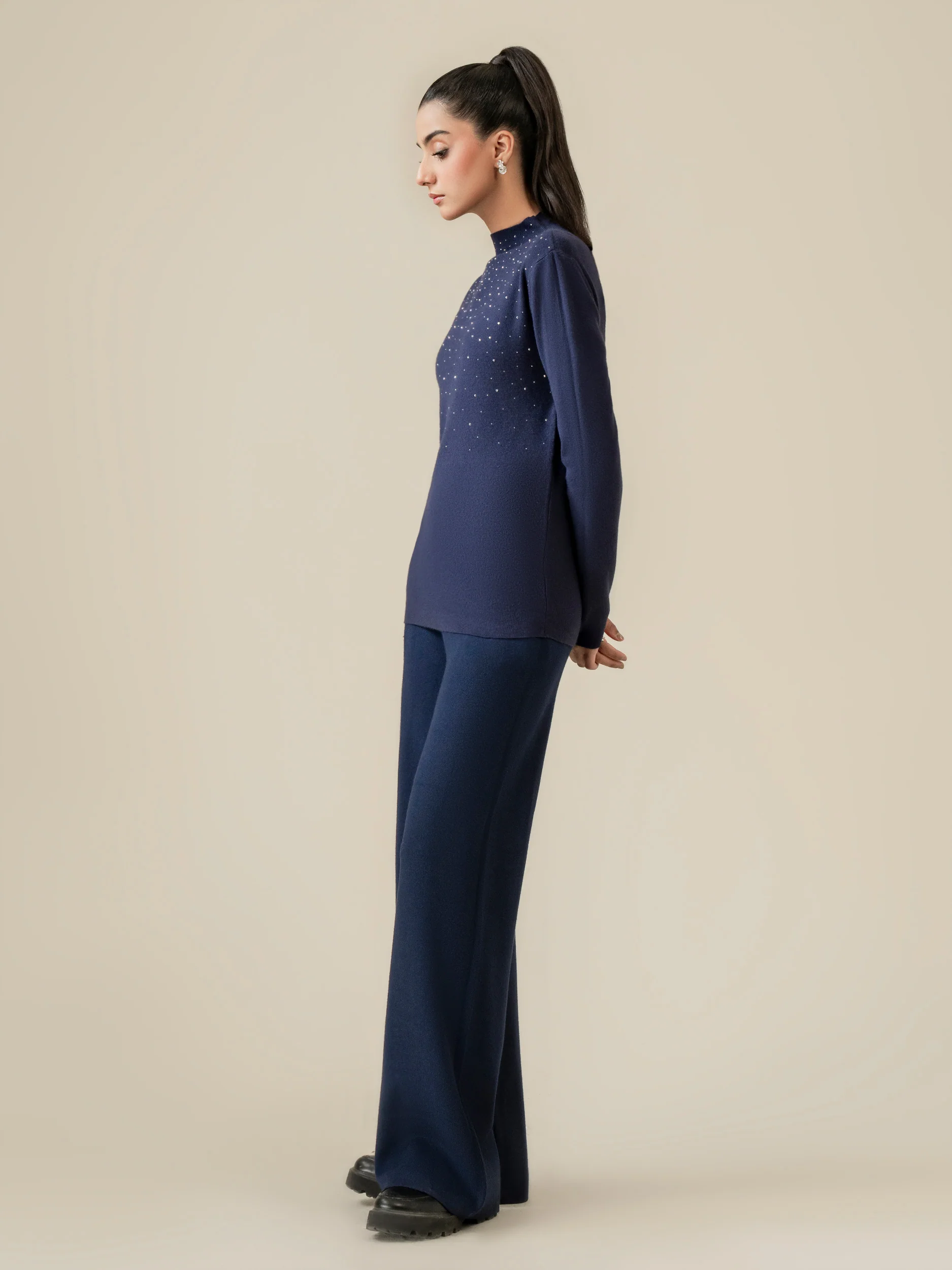Dyed Woolen Pants - Image 3