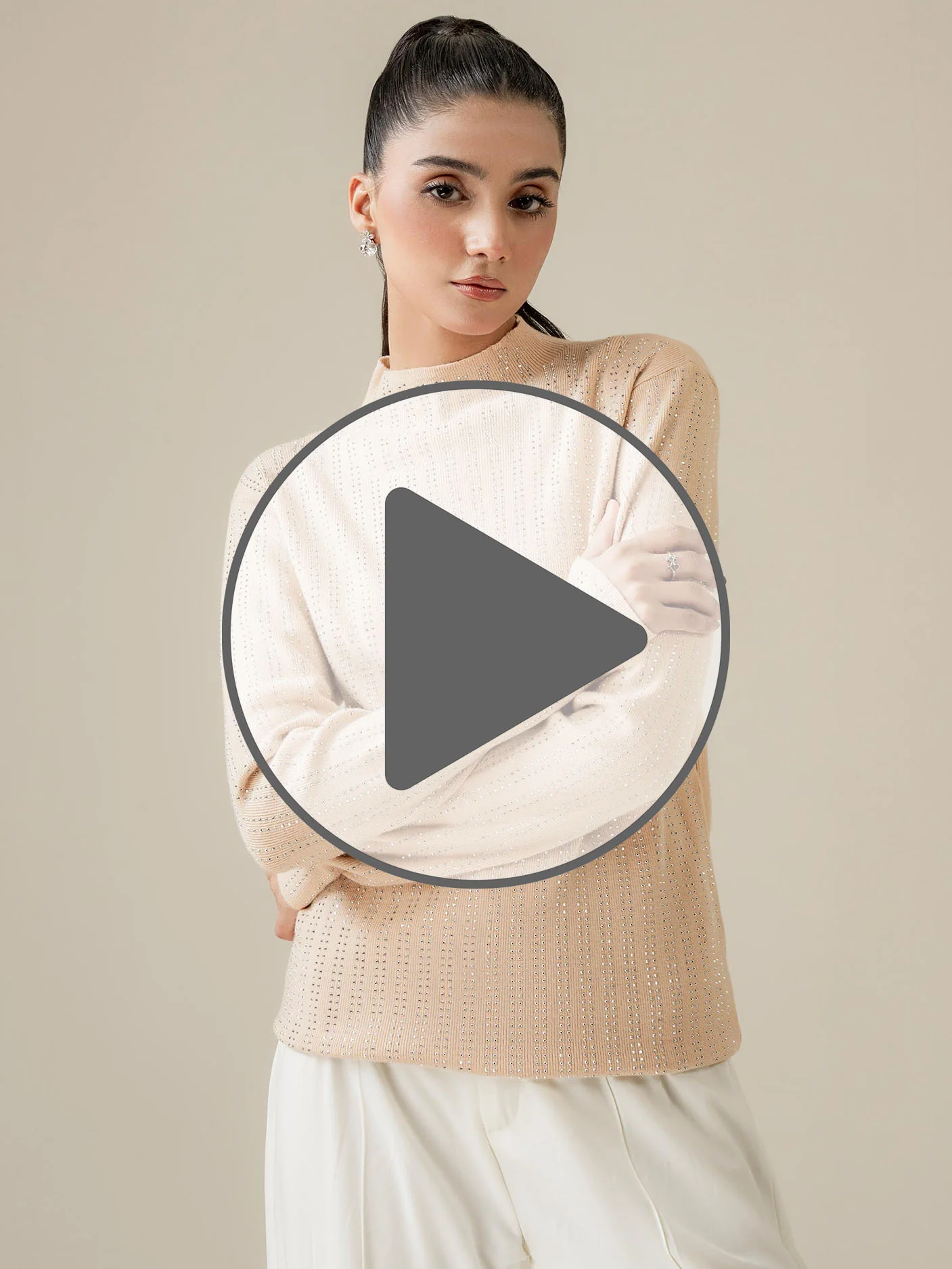 Embellished Woolen Sweater - Image 7