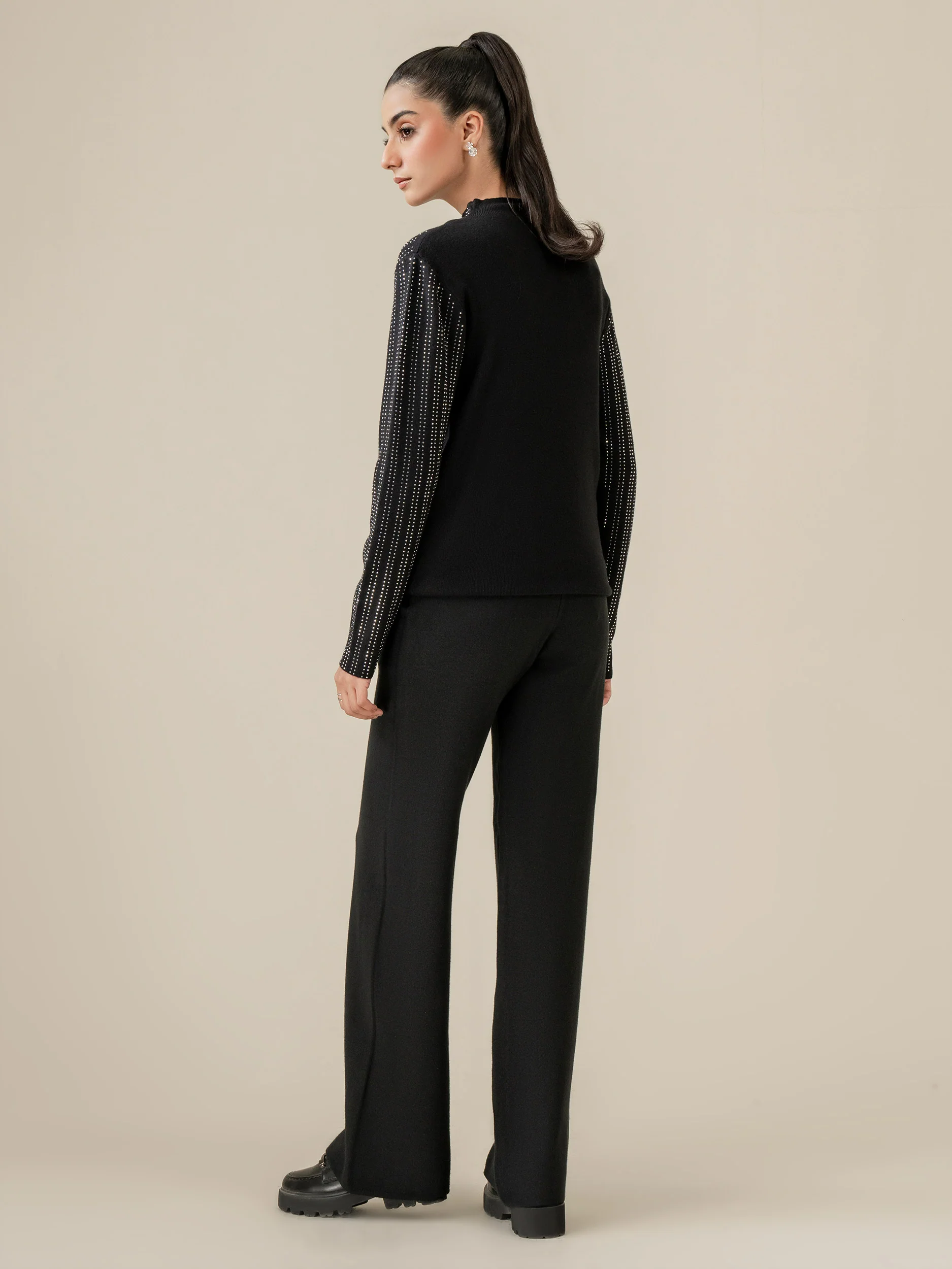 Embellished Woolen Sweater - Image 5