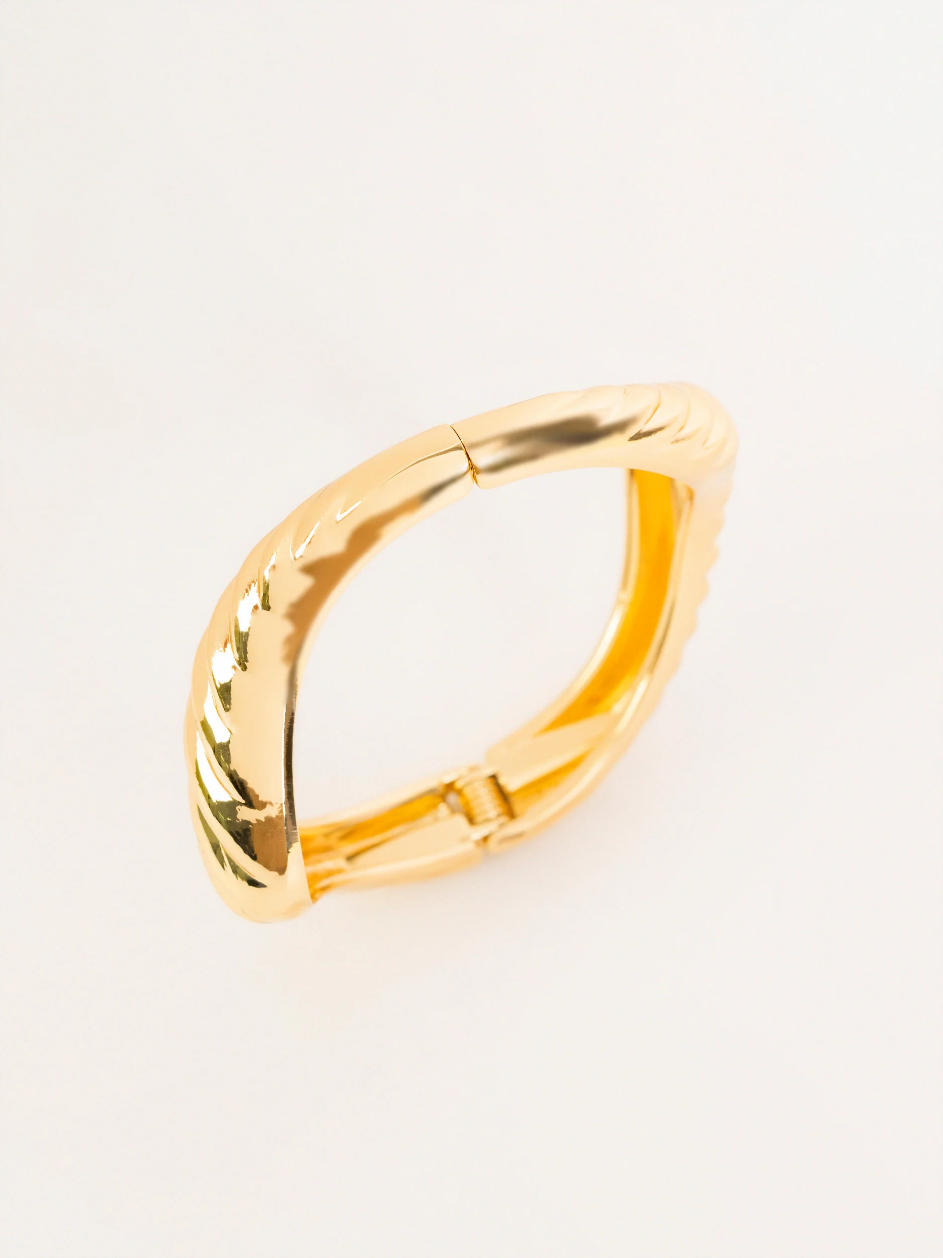 Textured Cuff Bracelet - Image 2