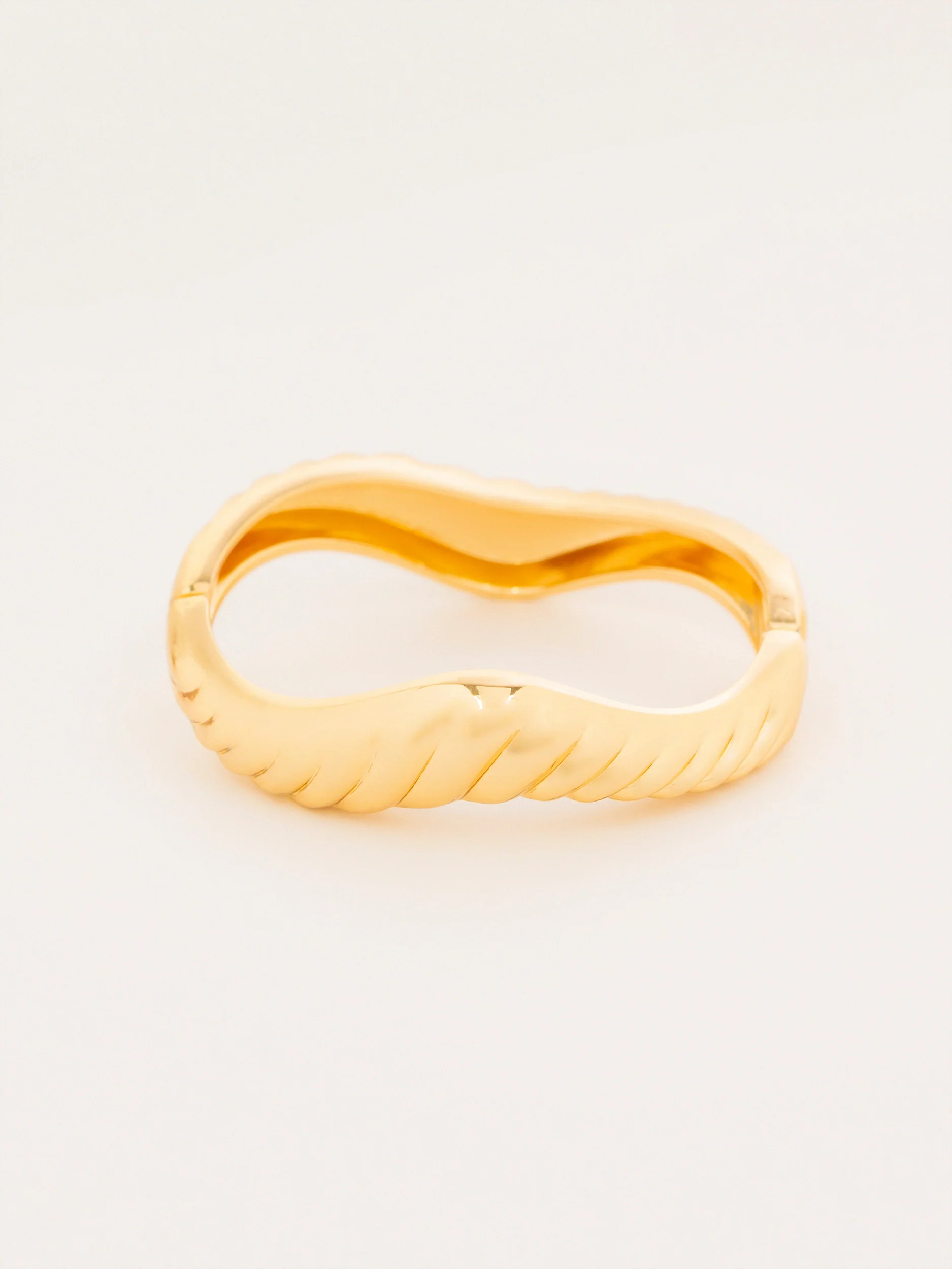 Textured Cuff Bracelet - Image 4