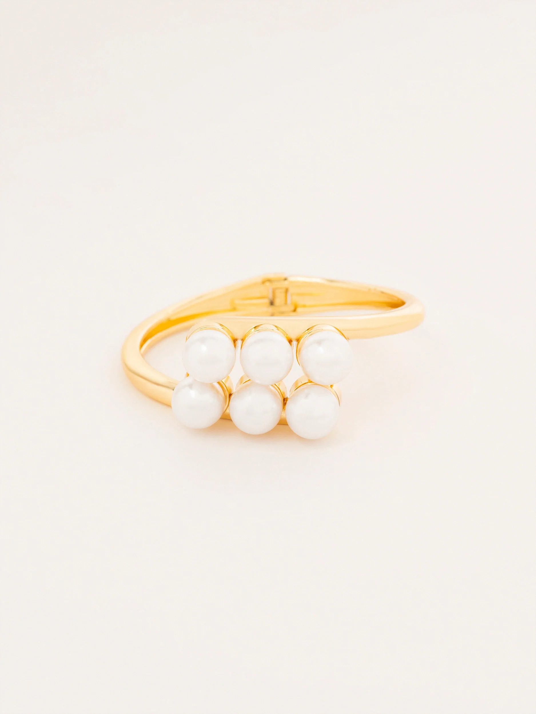 Pearl Hinged Bracelet - Image 2